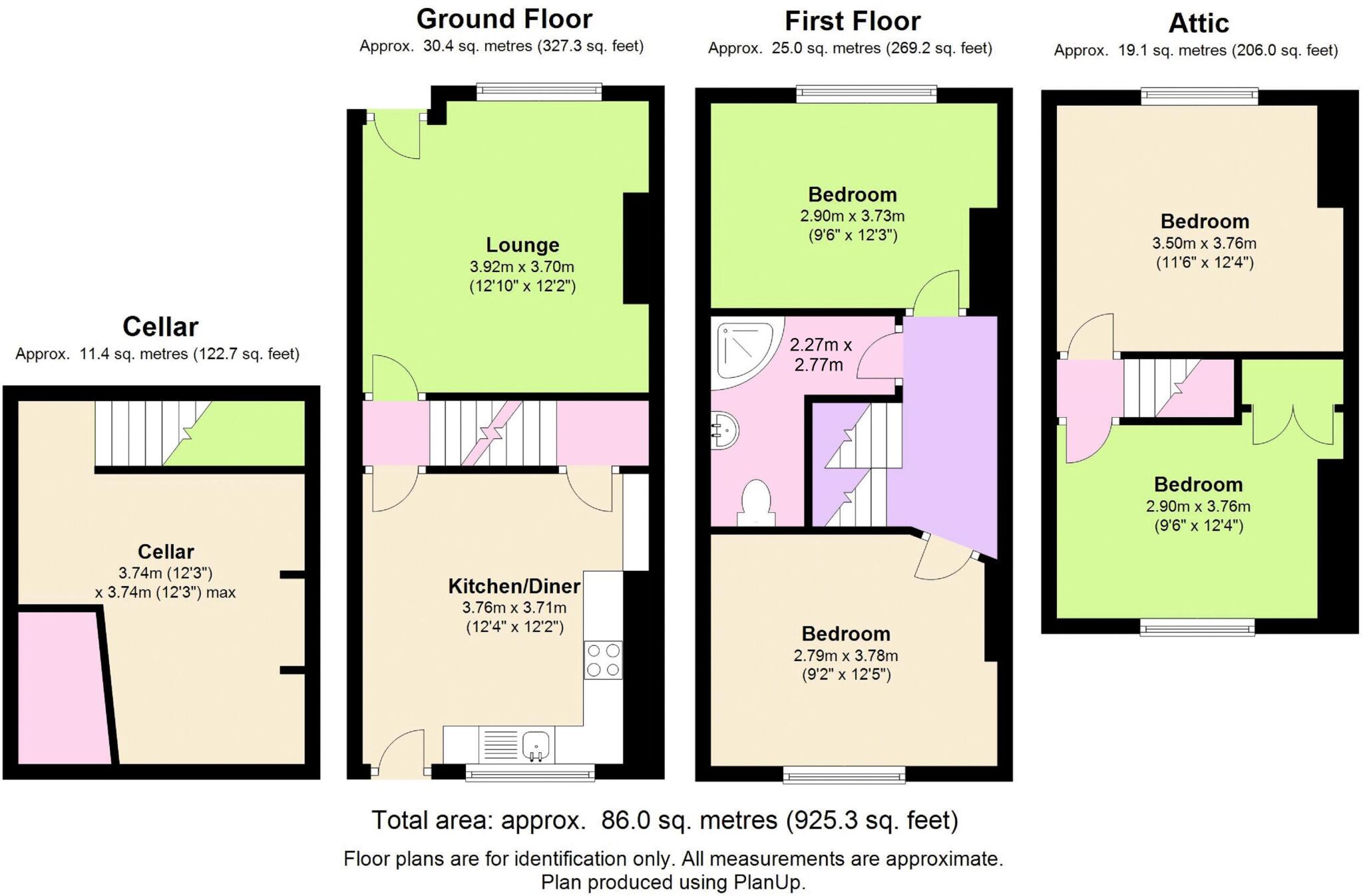 Welton Grove, Hyde Park, Leeds floorplan