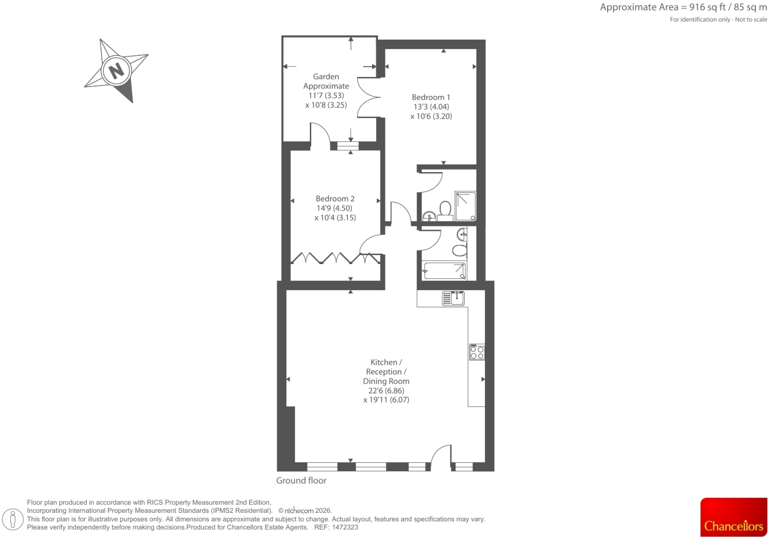 Cameron Road, Chesham floorplan