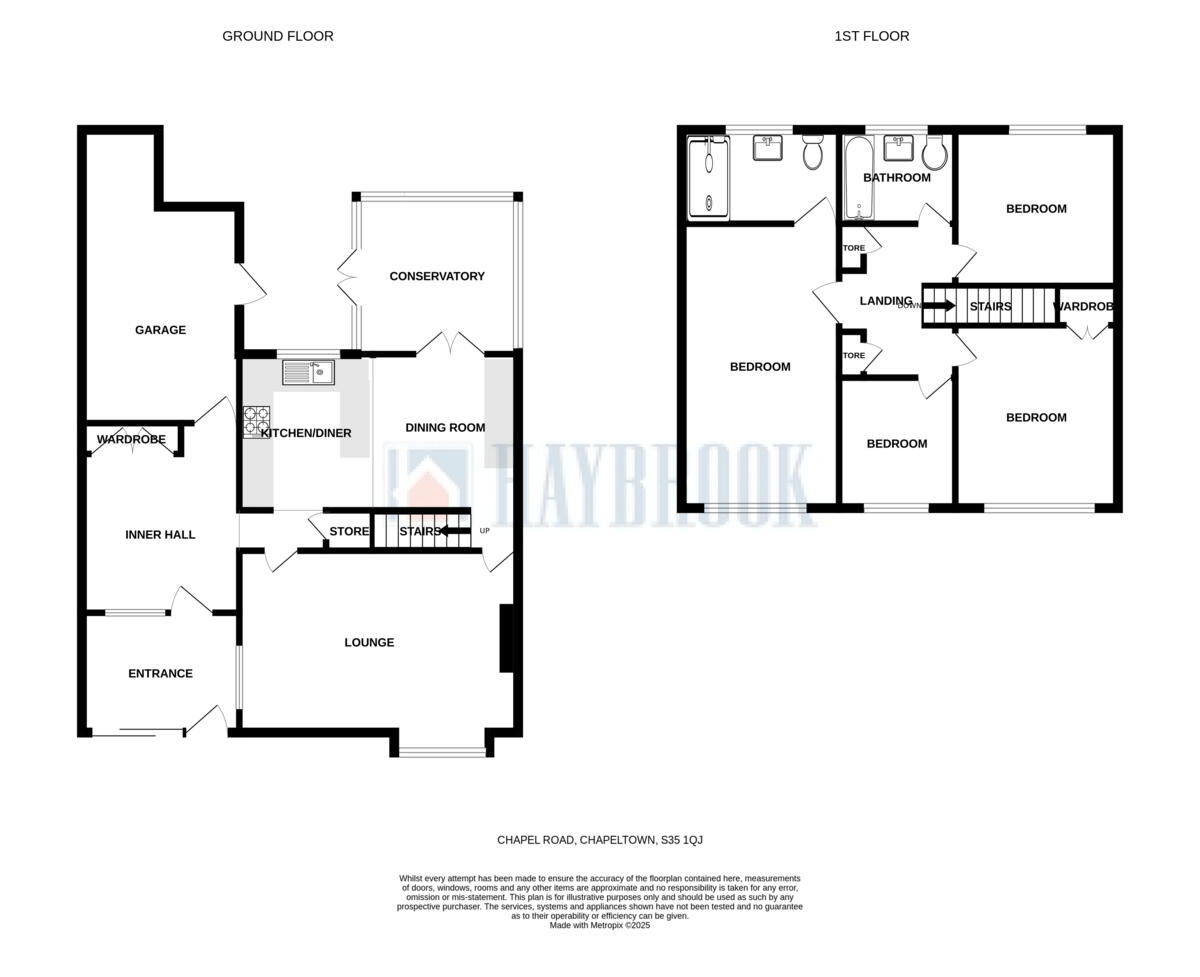 Chapel Road, Chapeltown floorplan