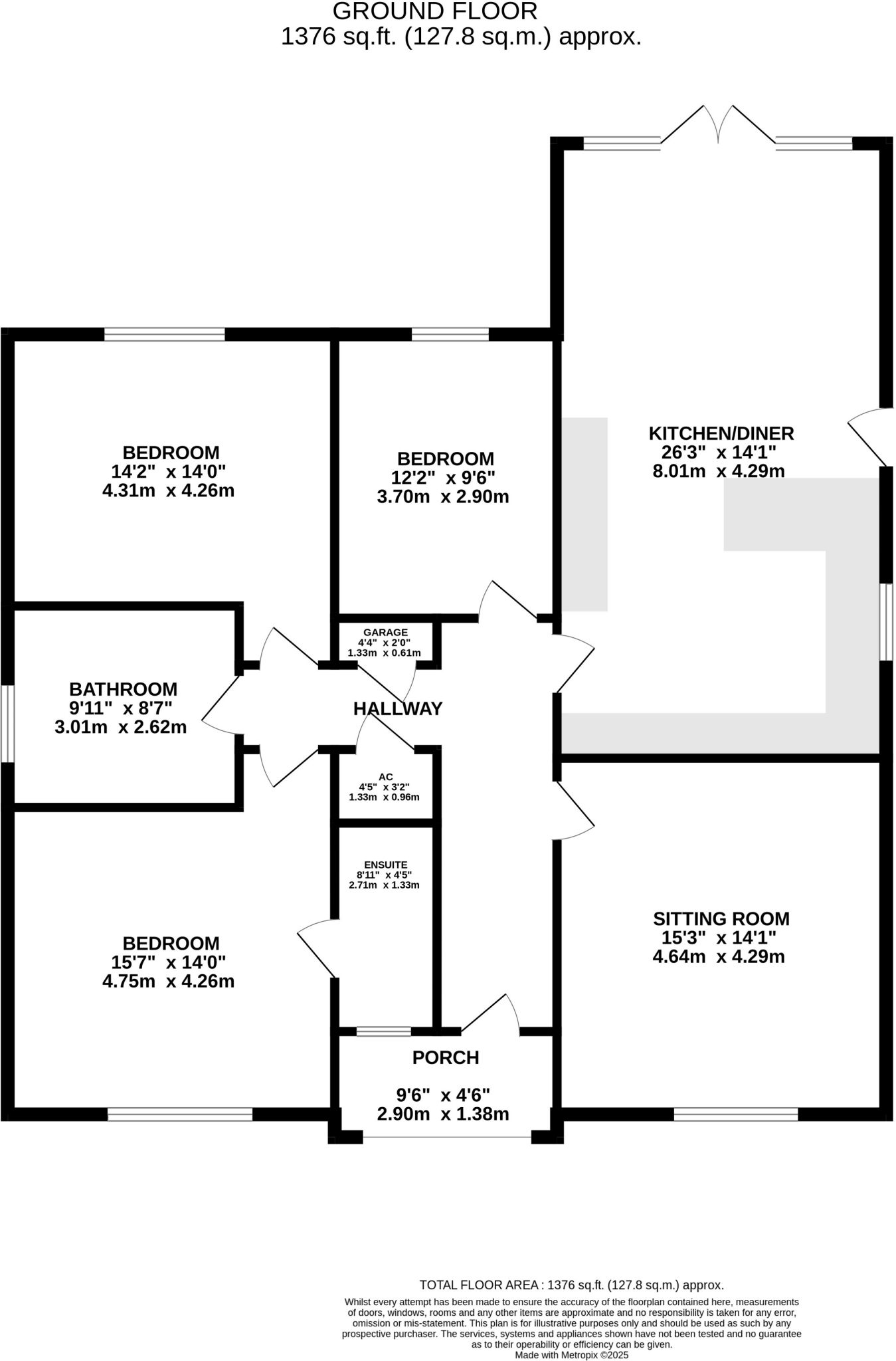 Church Road, Walsoken floorplan