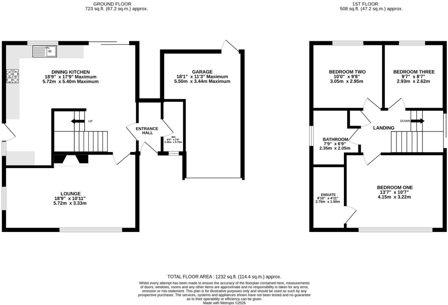 Hockenhall Crescent, Tarvin floorplan