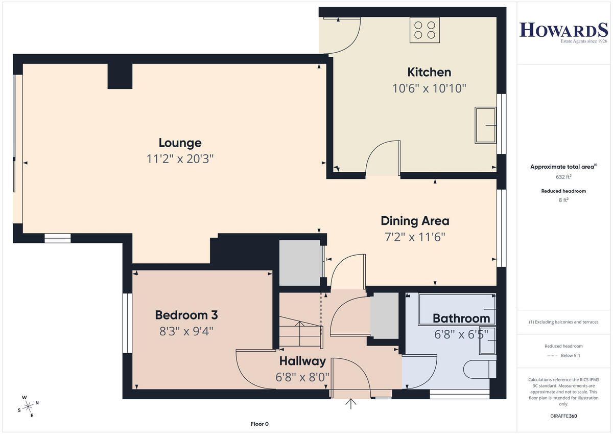 Rembrandt Close, Gunton floorplan