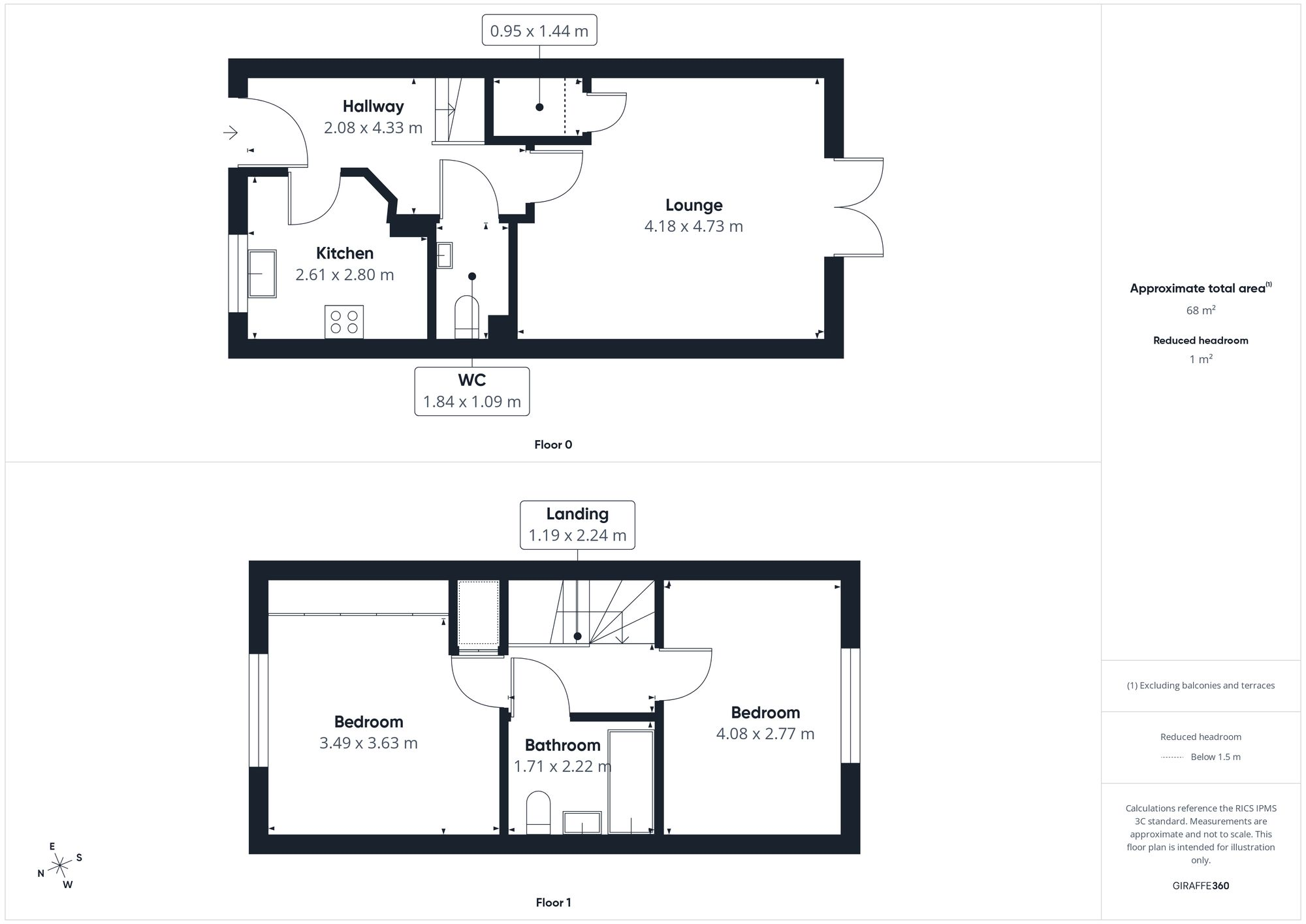 Featherwood Avenue, Newcastle Upon Tyne, NE15 floorplan