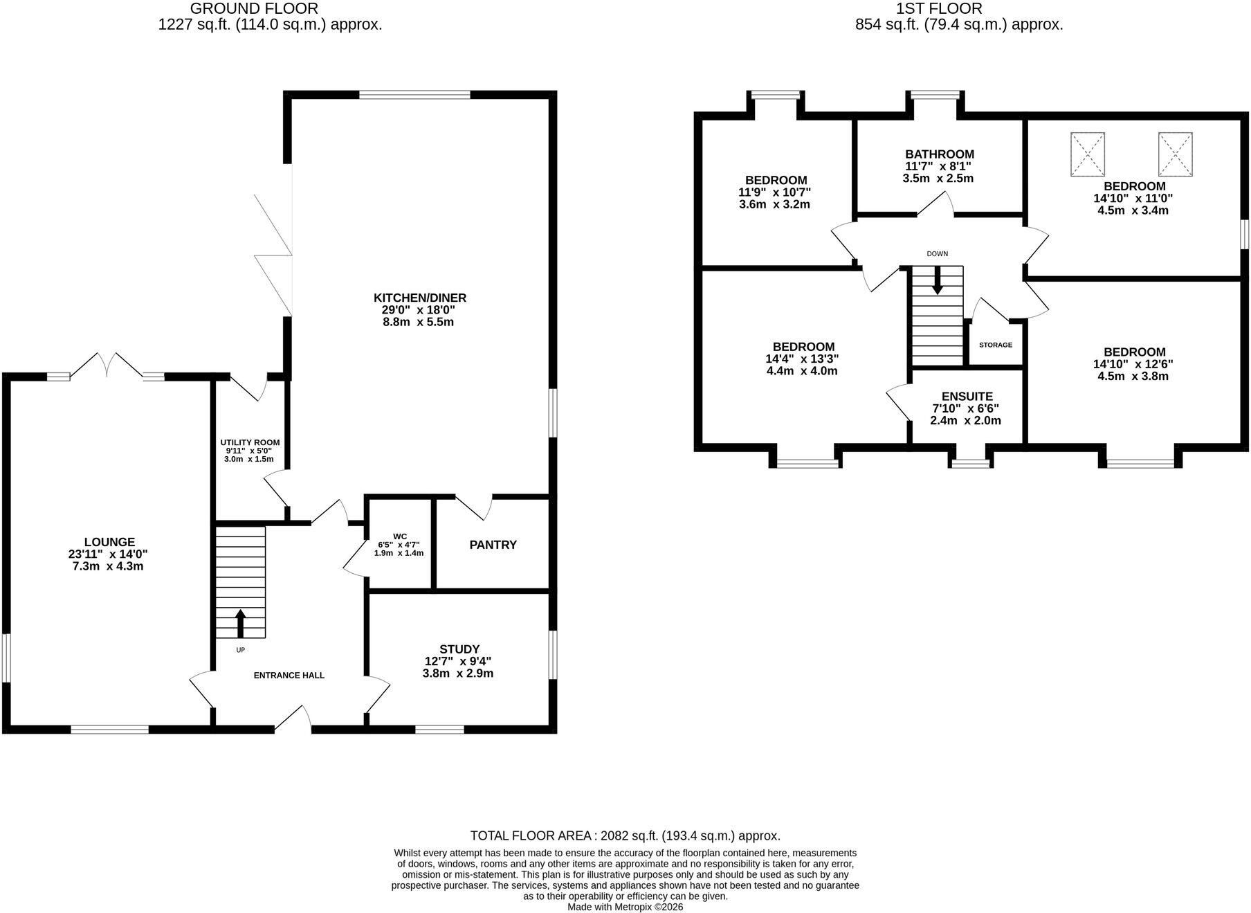 Welland Rise, Ashley Road, LE16 floorplan
