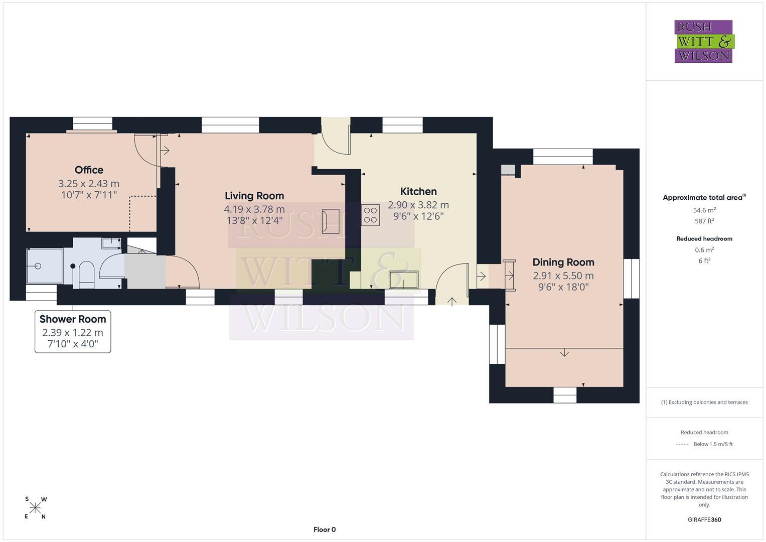 Cackle Street, Brede floorplan