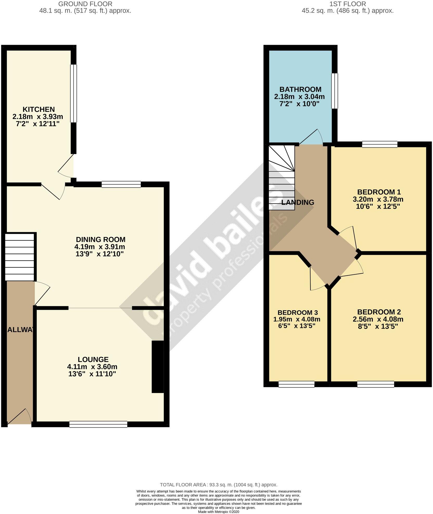 School Terrace, Stanley, DH9 floorplan