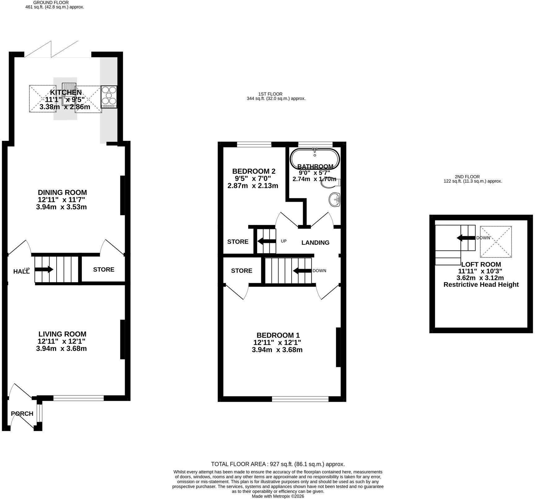 Nursery Lane, Wilmslow, SK9 floorplan