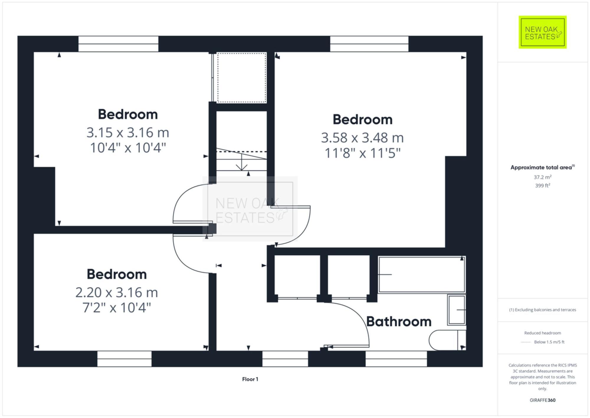 St. Leonards Place, Shirland, DE55 floorplan