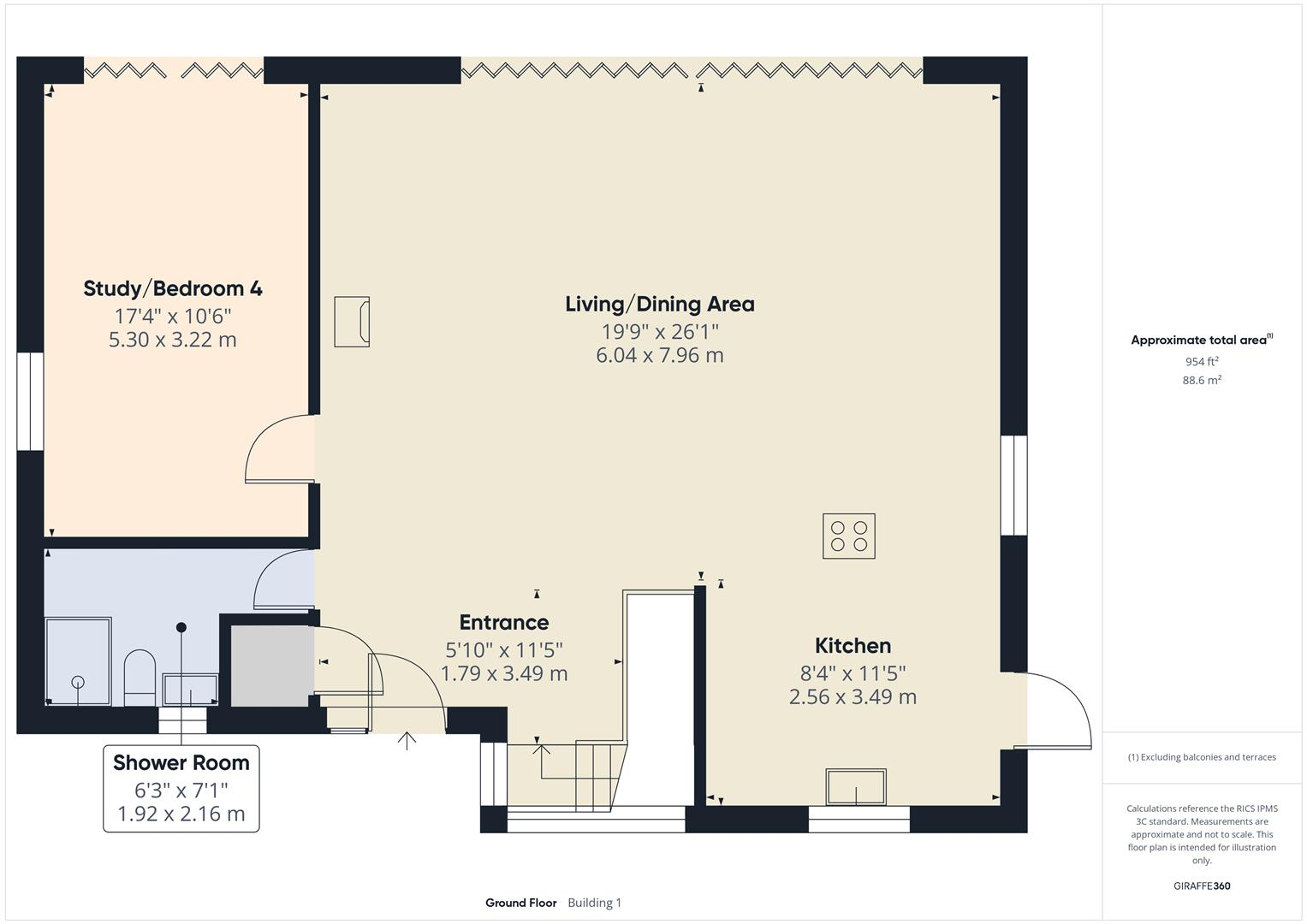 Gorst Hill, Rock floorplan