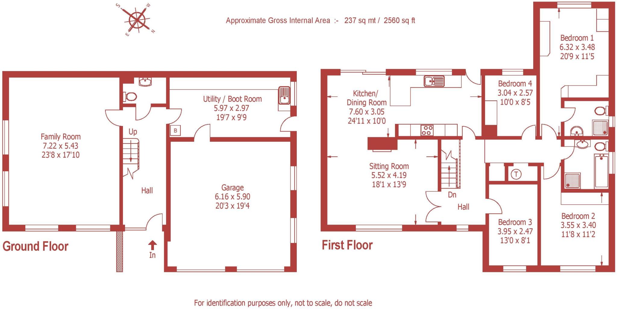 Manor Road, Gussage St Michael, Wimborne, Dorset, BH21 floorplan