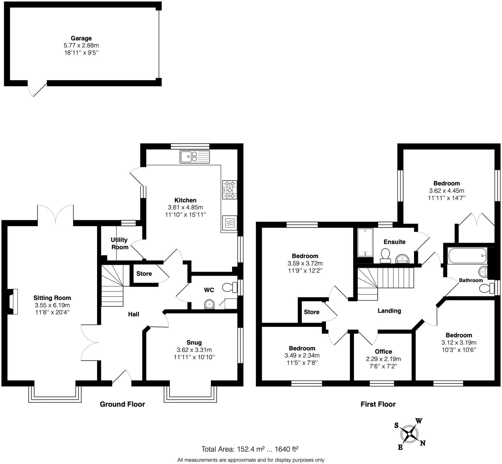 Hanford Drive, Eckington, WR10 floorplan