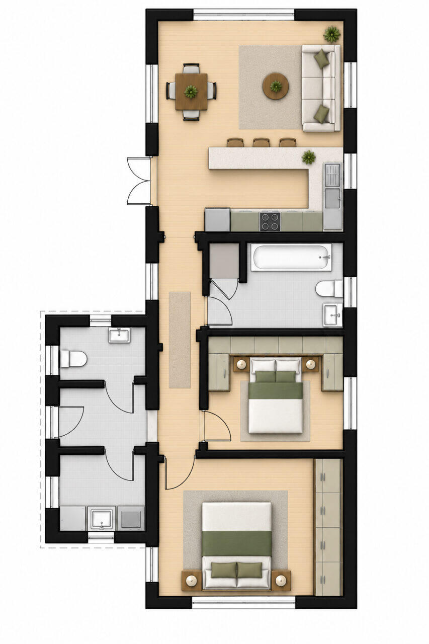 Church Lane, Occold, Eye, Suffolk, IP23 floorplan