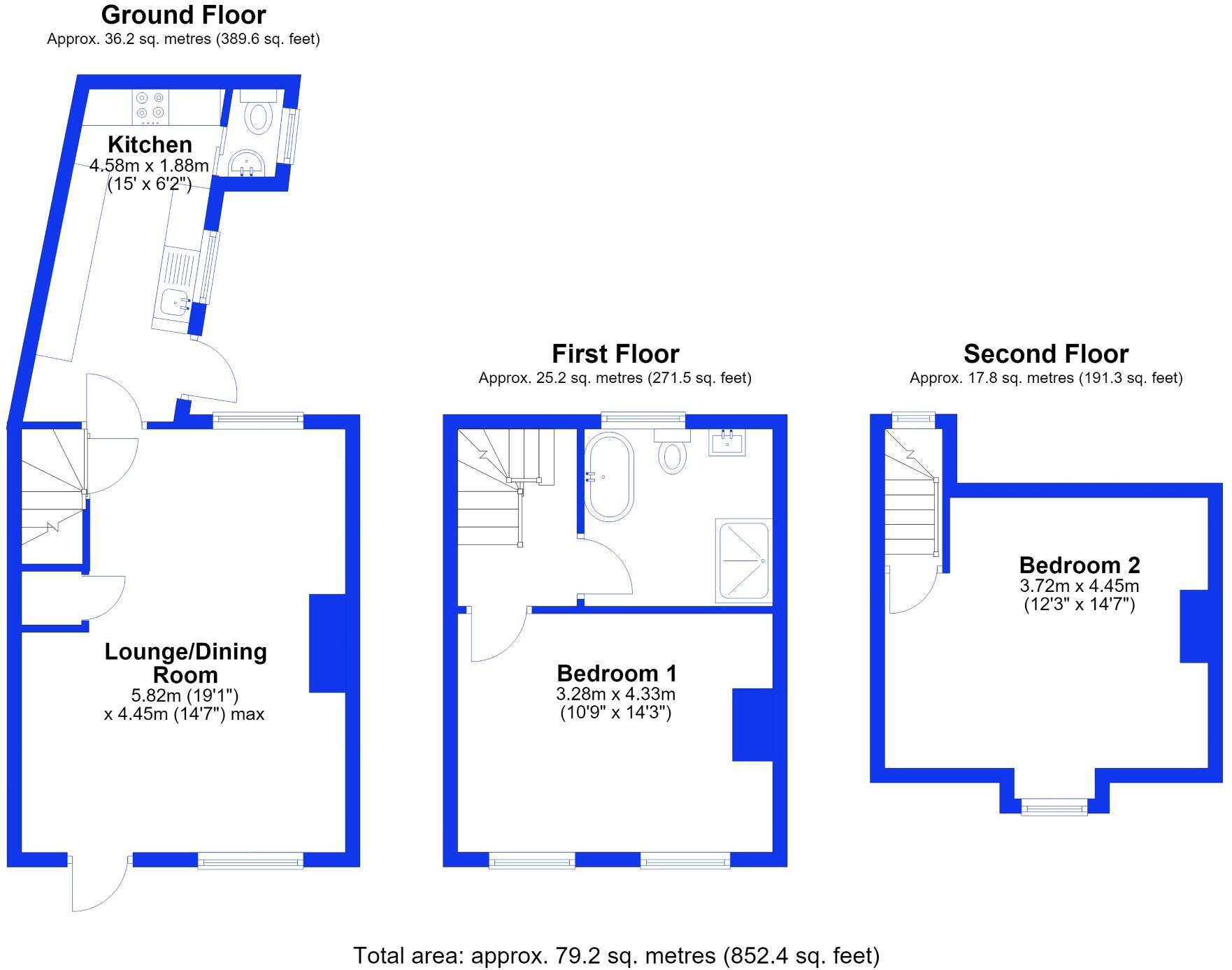 Newnham Street, Ely, Cambridgeshire floorplan