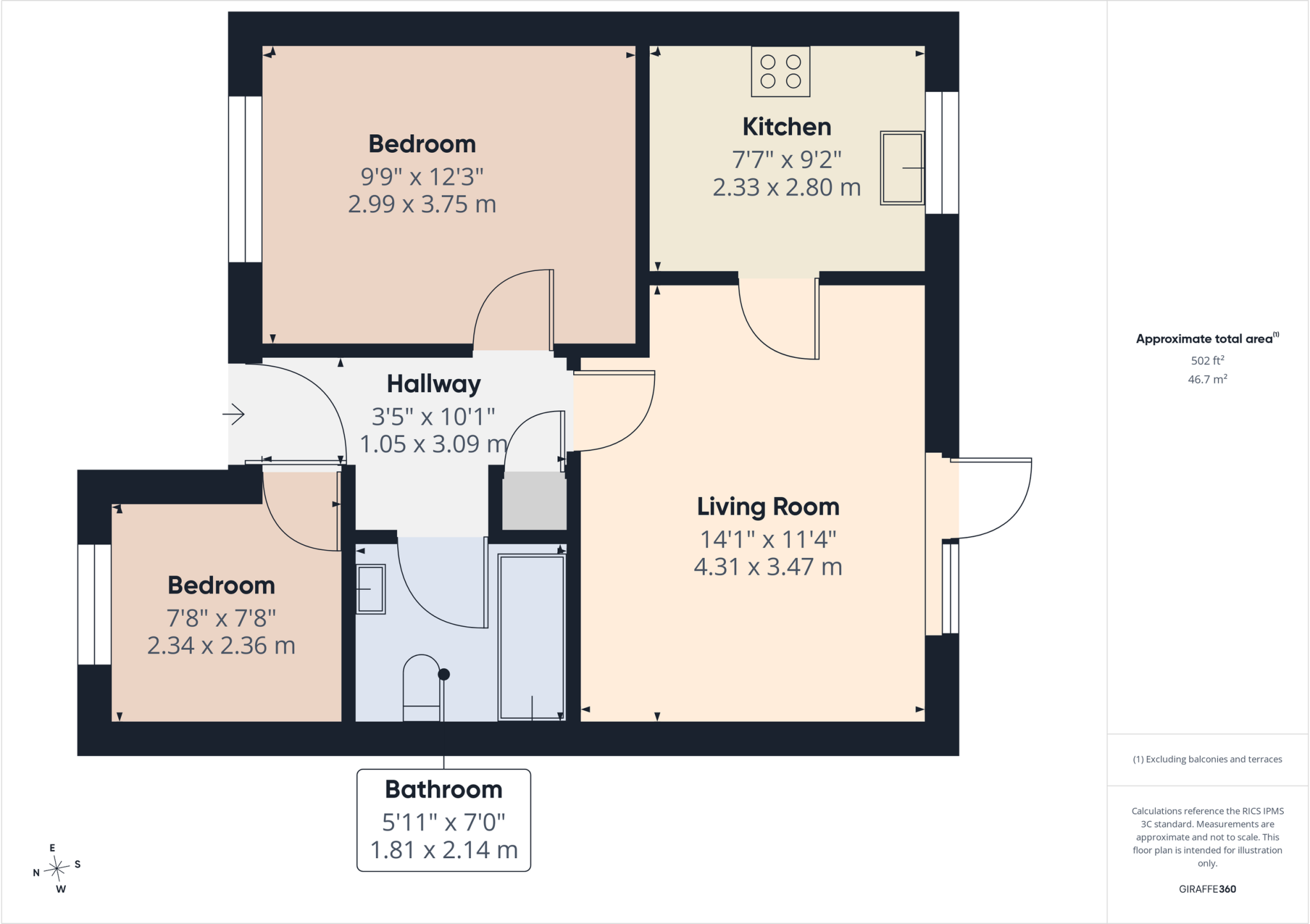 Lilian Prime Close, Alvaston floorplan