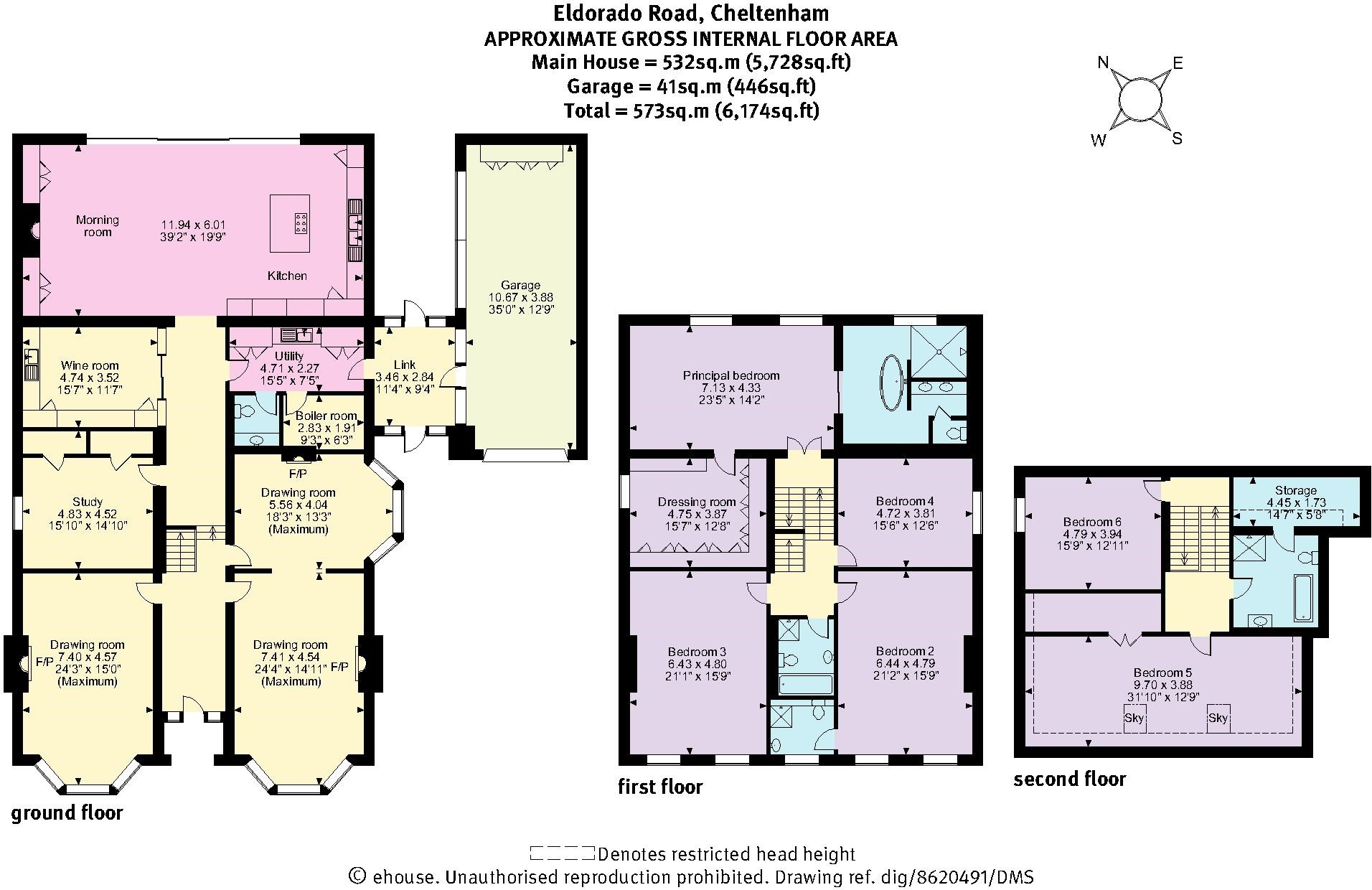 Eldorado Road, Cheltenham, Gloucestershire, GL50 floorplan