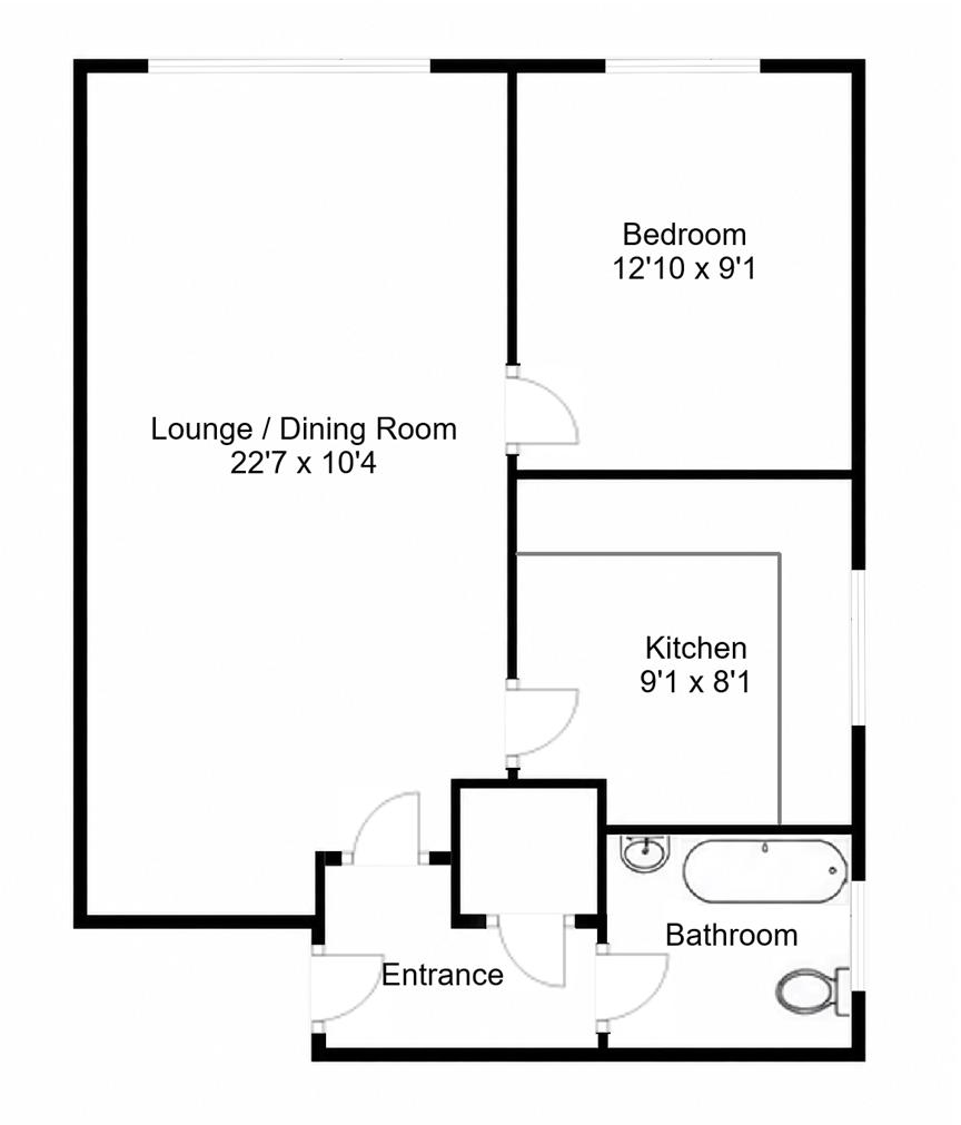 South Coast Road, Peacehaven floorplan