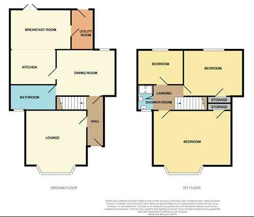 Beech Road, Benfleet , Essex floorplan