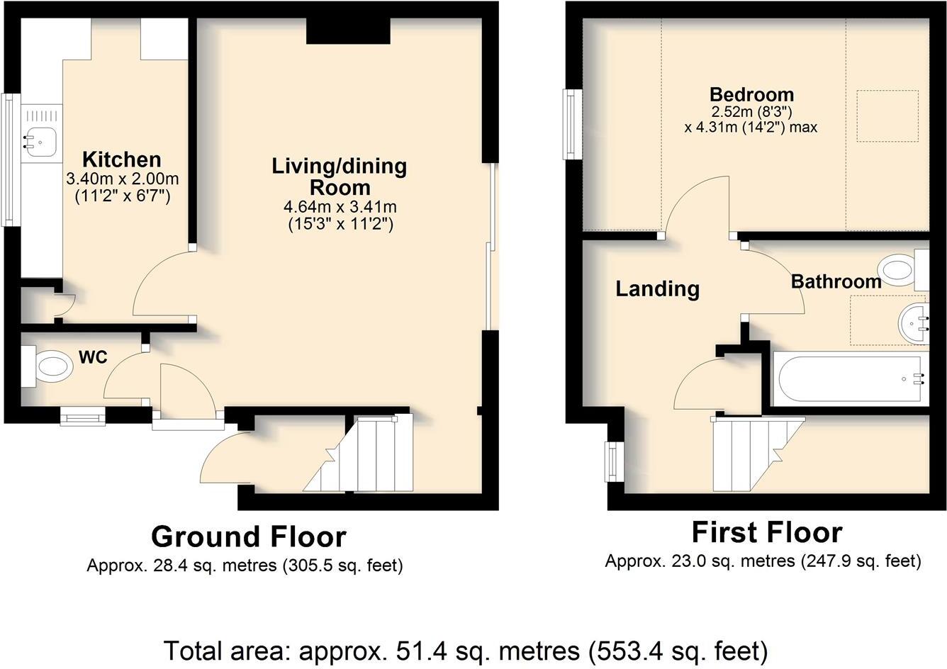 Magpie Court, Harleston floorplan