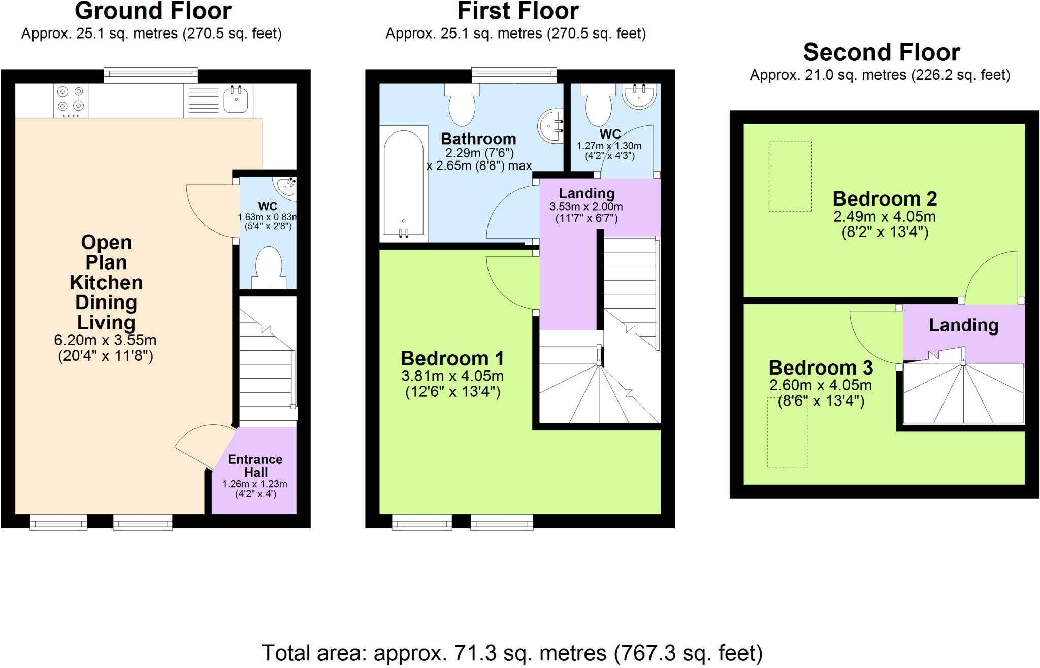 12 Strand Court, The Strand, Bude, Cornwall, EX23 floorplan