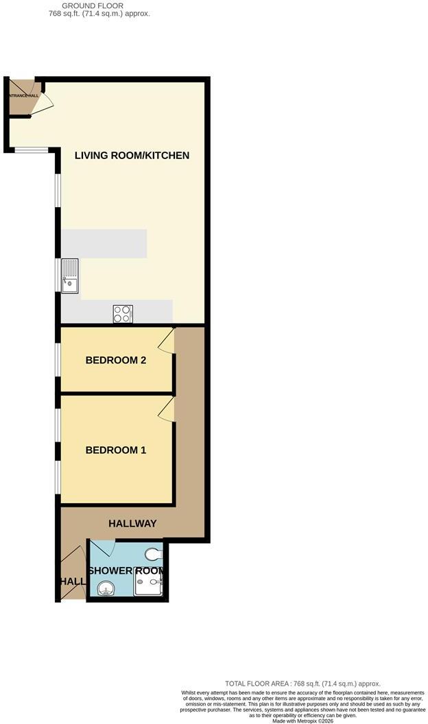 Corn Exchange, Berwick Upon Tweed floorplan