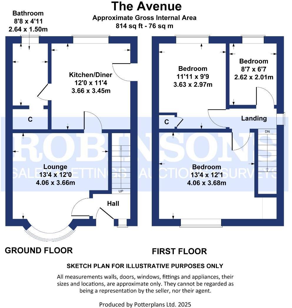 The Avenue, Coxhoe, Durham floorplan