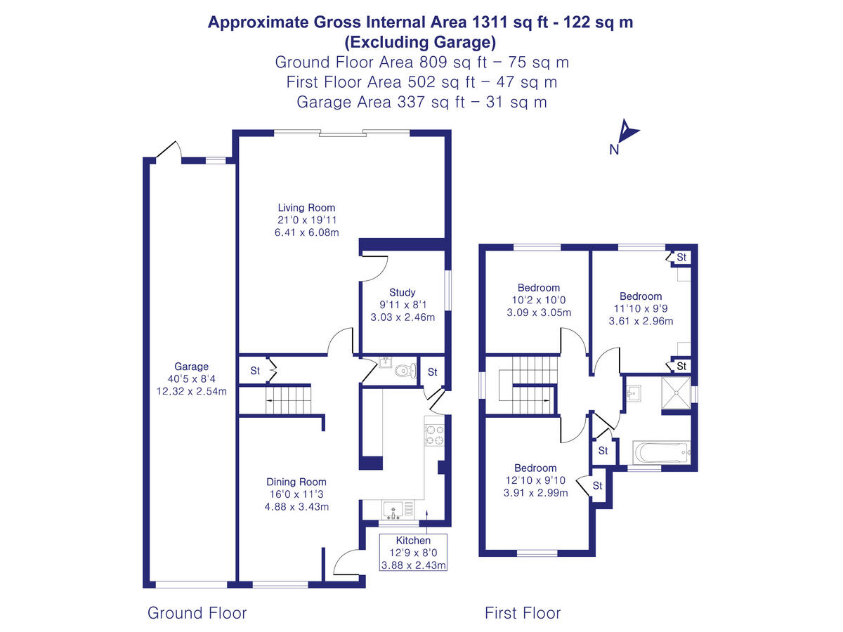 Chestnut Close, Chesterton, OX26 floorplan
