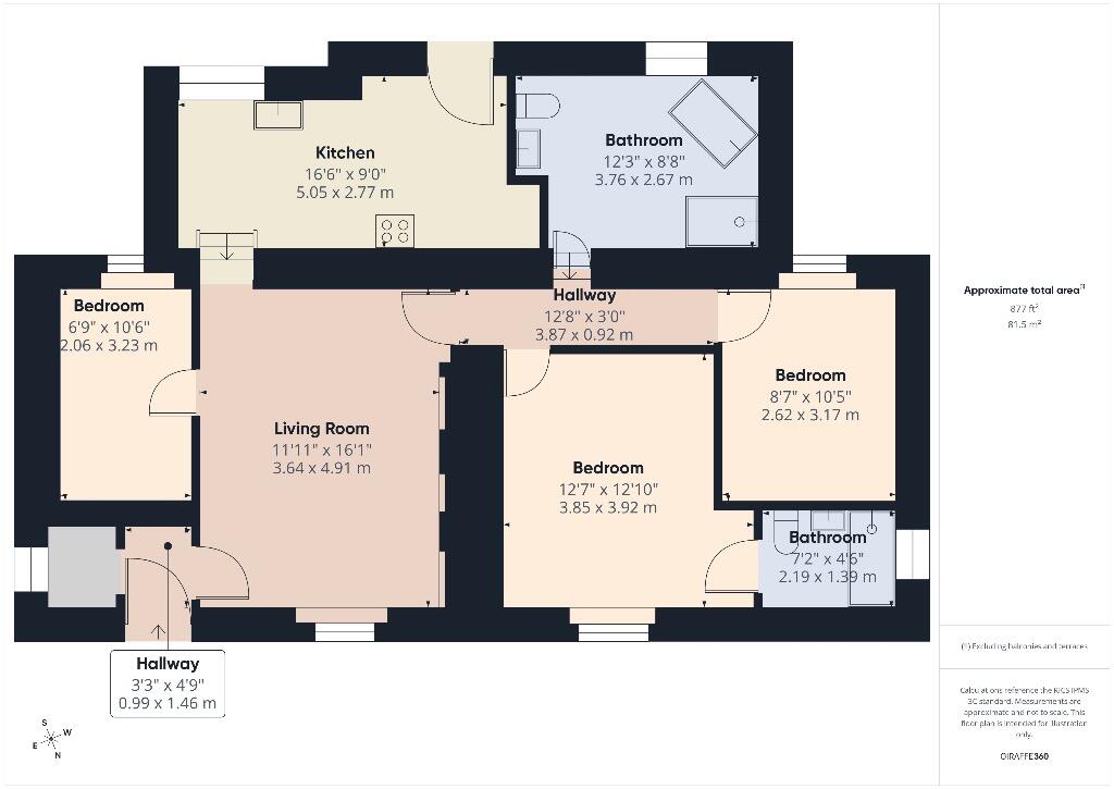 Dovecot Park, Selkirk, TD7 floorplan