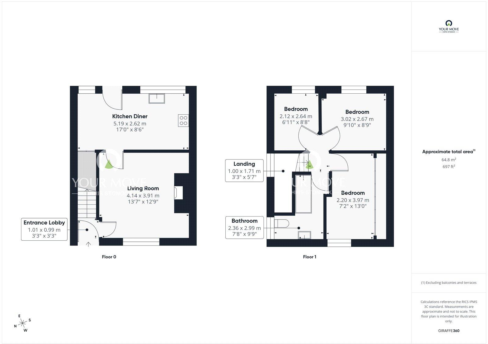 Riverside, Shotley Bridge, Consett, Durham, DH8 floorplan