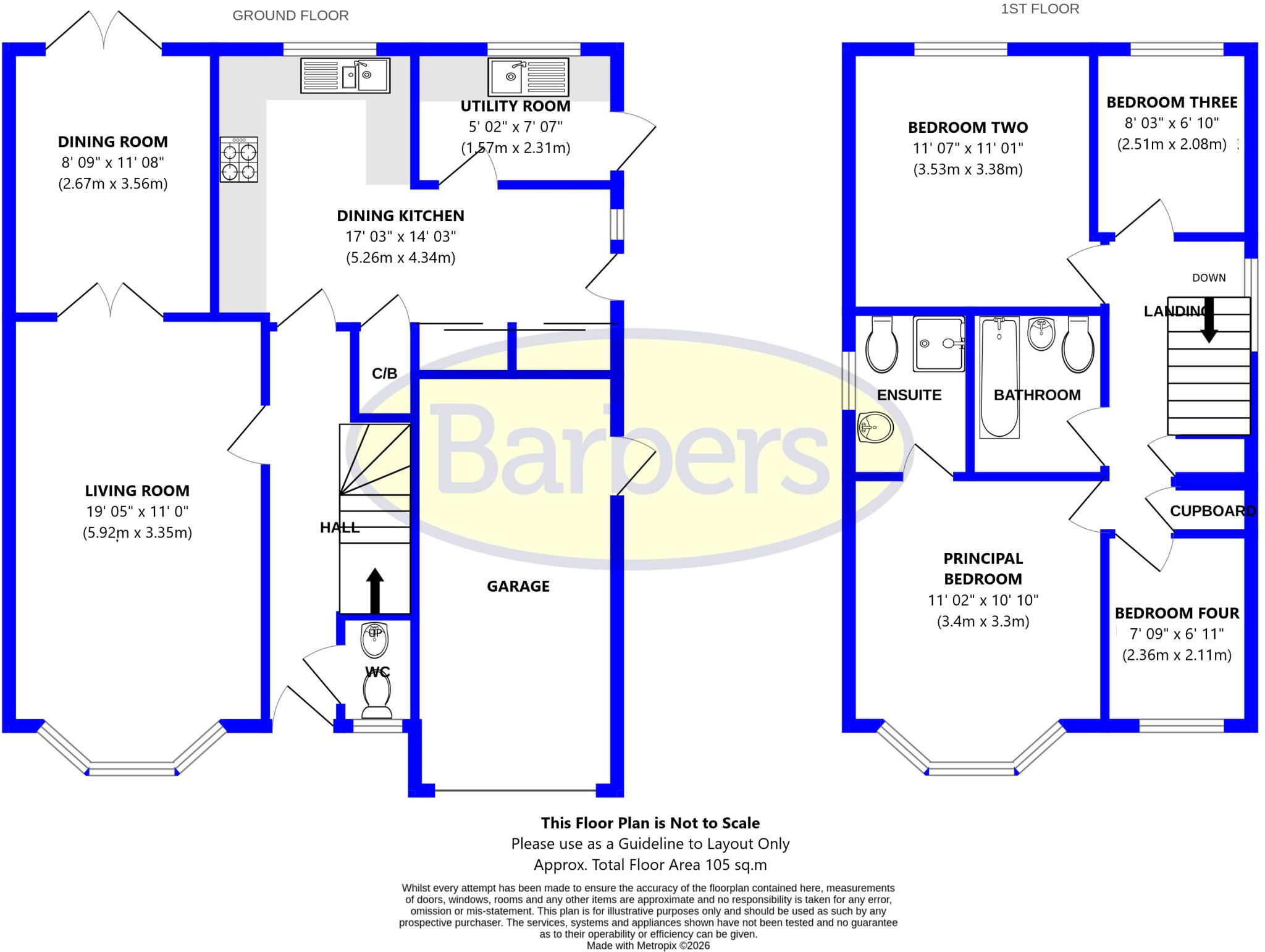 Donaldson Drive, Cheswardine floorplan