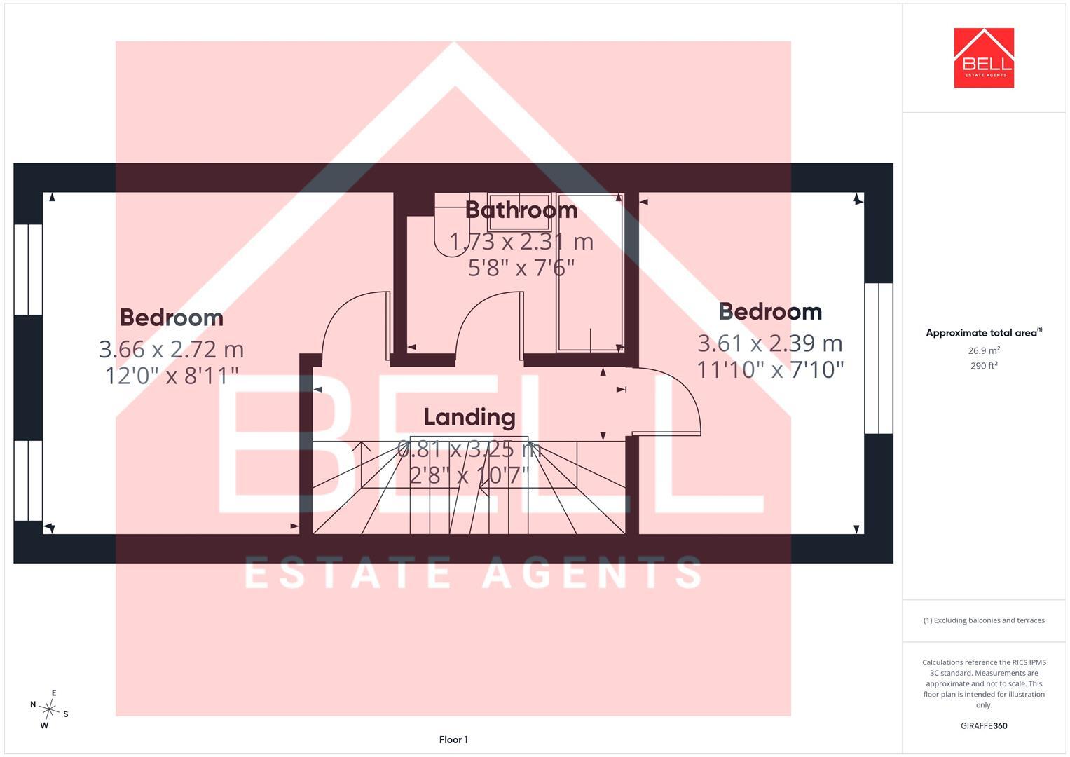 Bowes View, Birtley floorplan