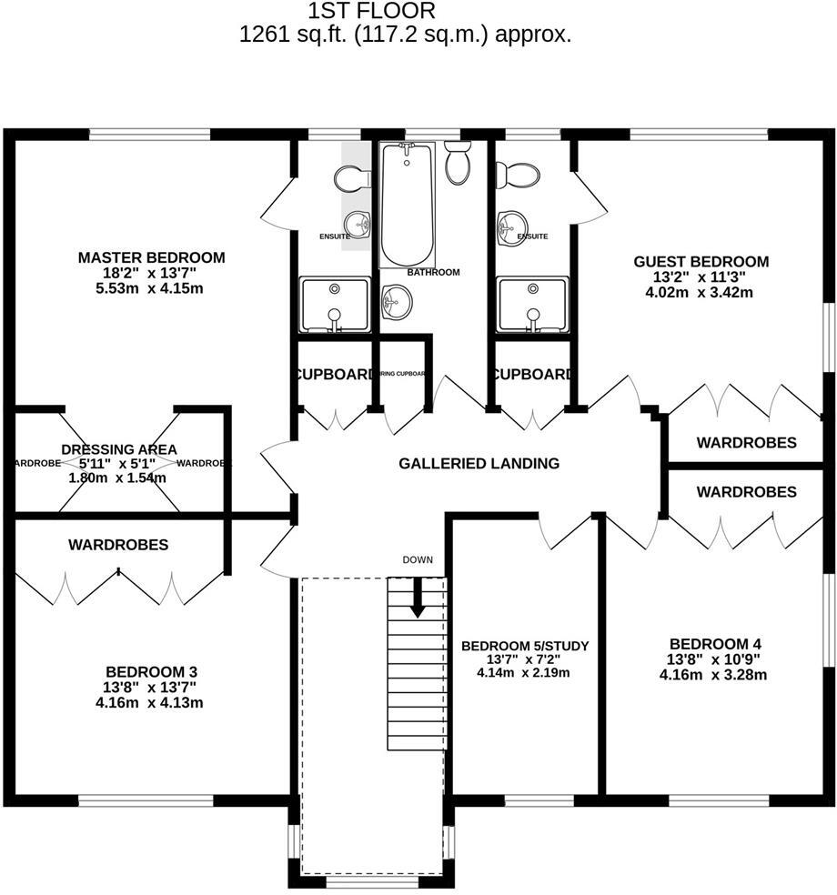 Green Fields, Cheltenham Road East, Churchdown floorplan