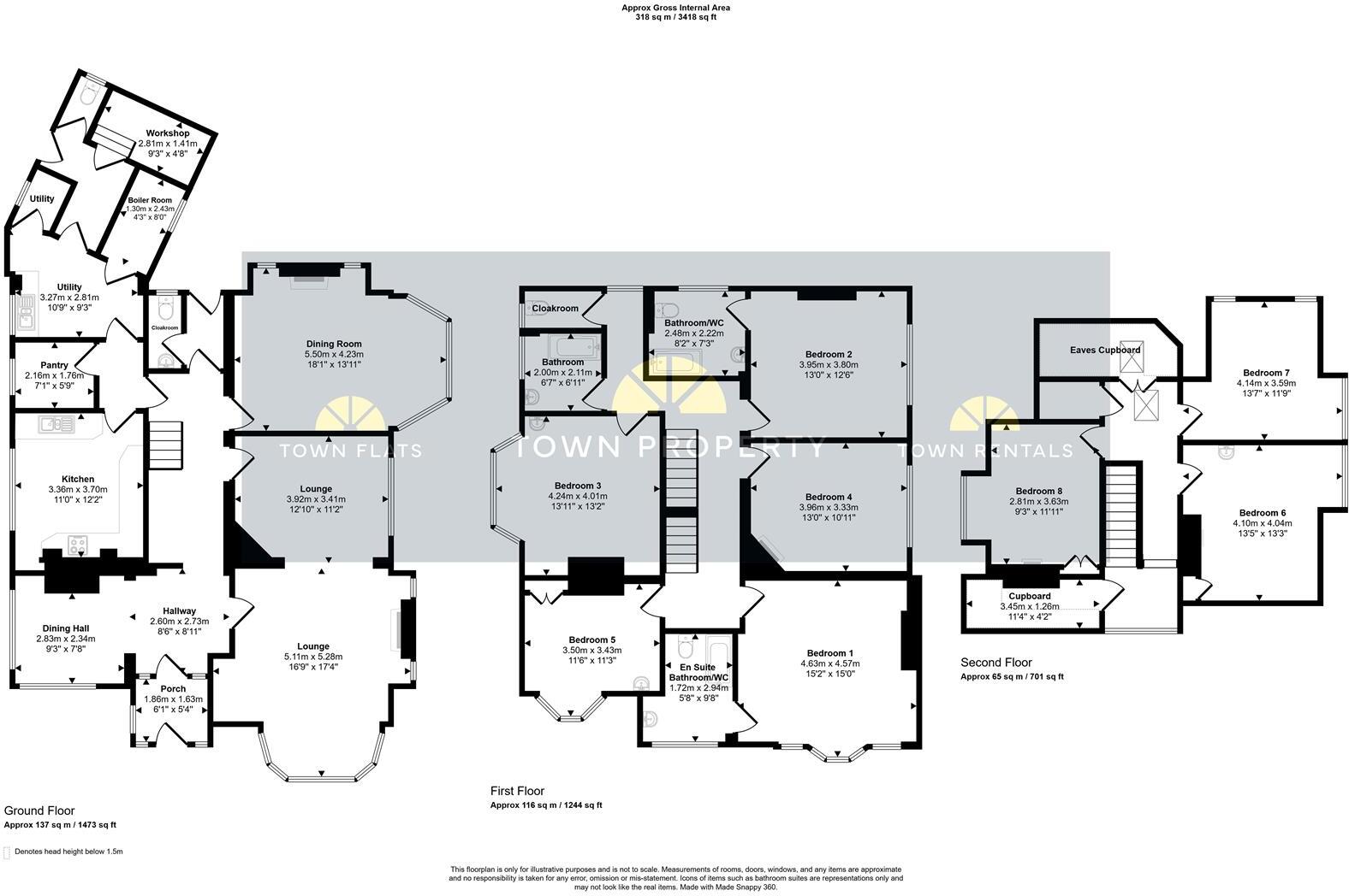 Ashburnham Gardens, Eastbourne floorplan