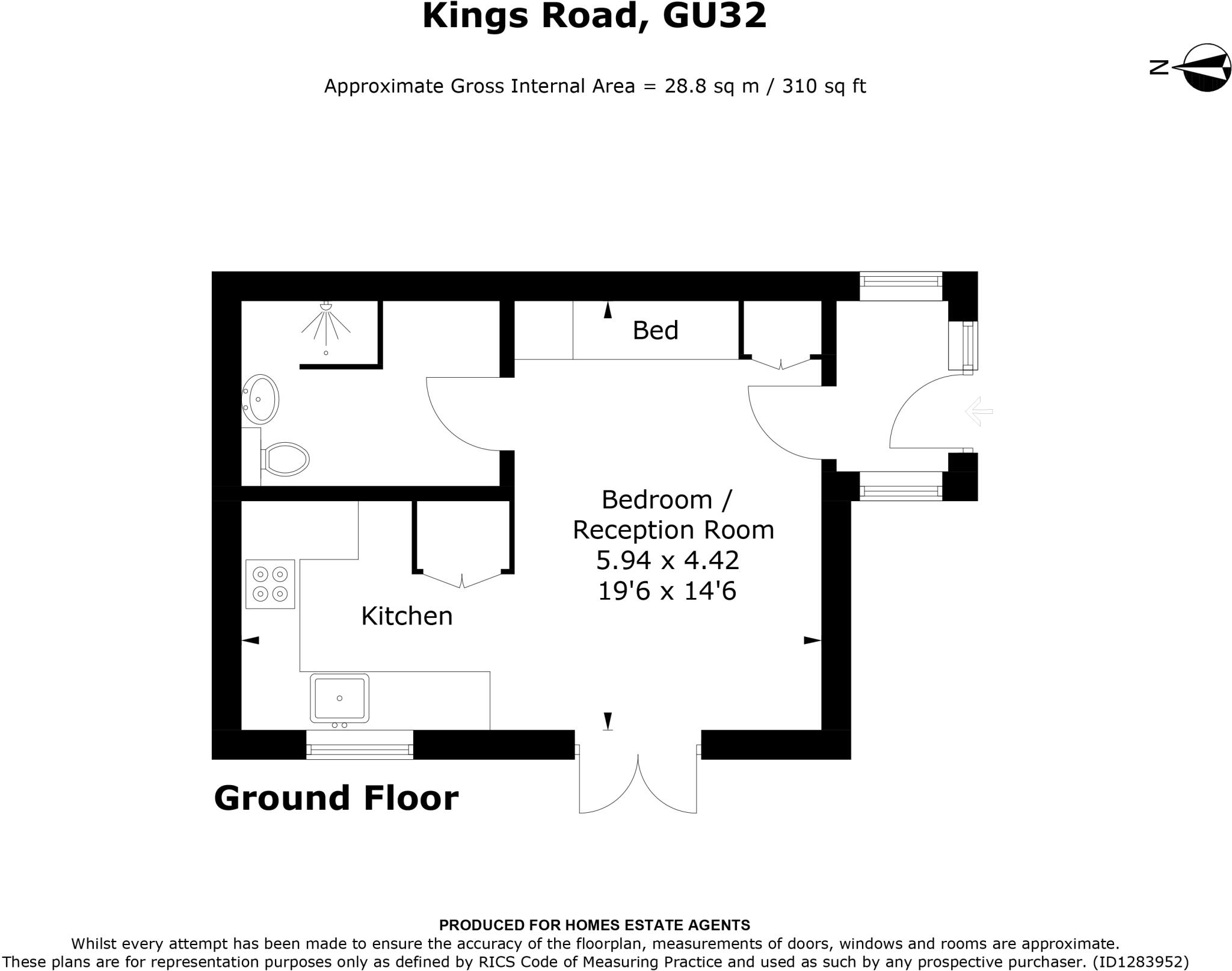 Kings Road, Petersfield, Hampshire floorplan