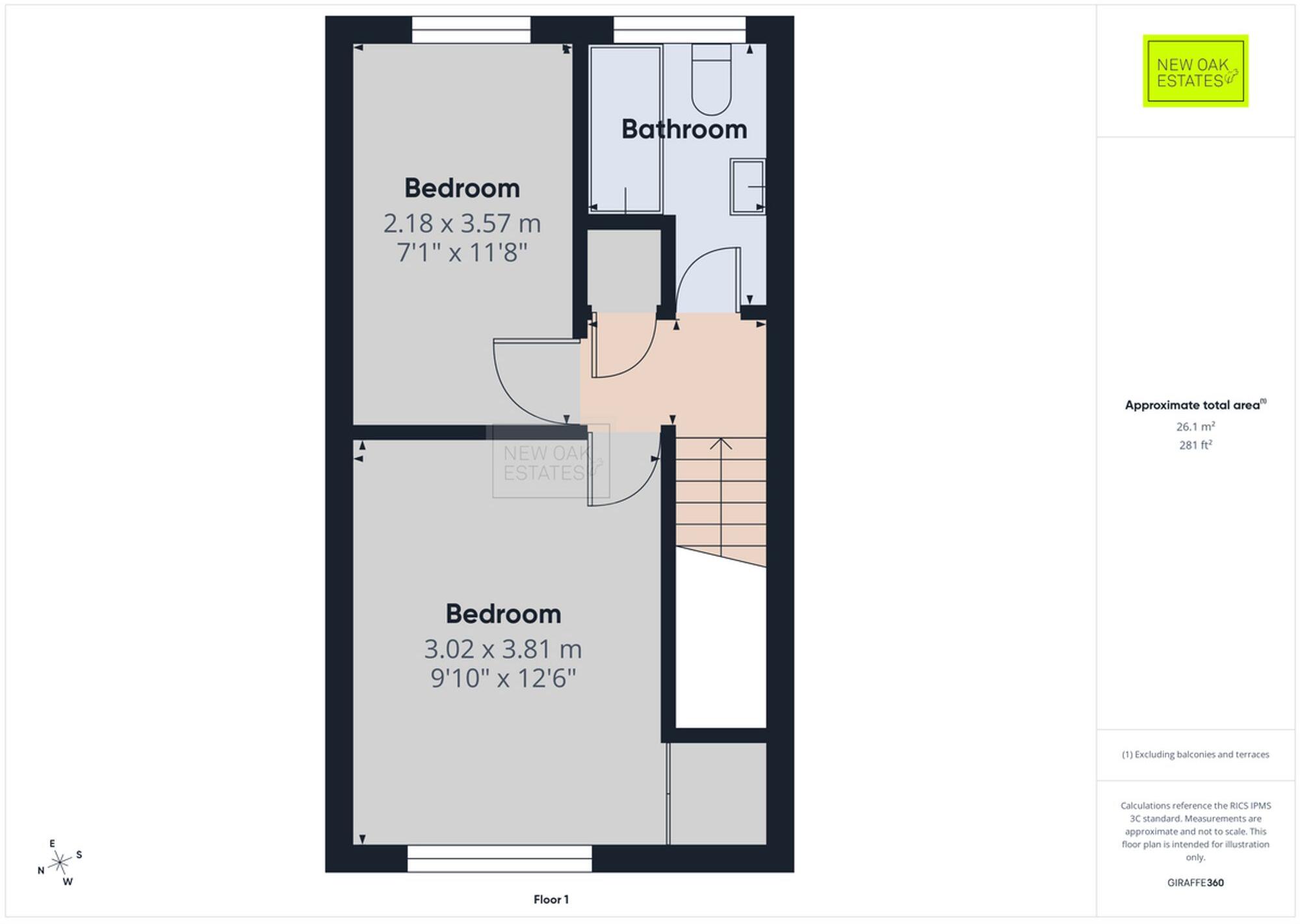 Severn Crescent, North Wingfield, S42 floorplan