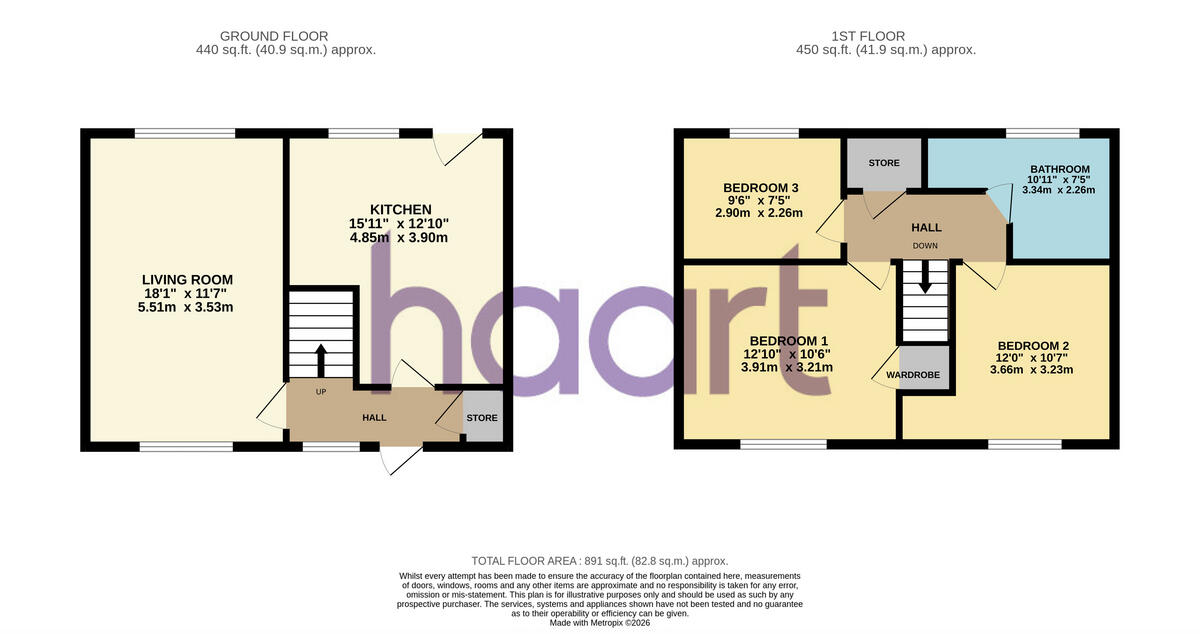 Knightsfield, Welwyn Garden City floorplan