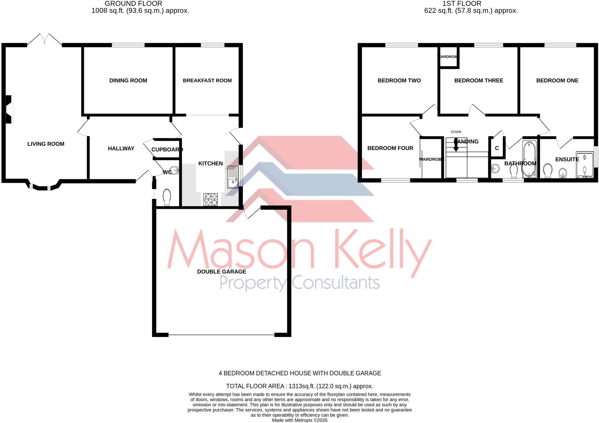 The Slade, Newton Longville, Buckinghamshire floorplan