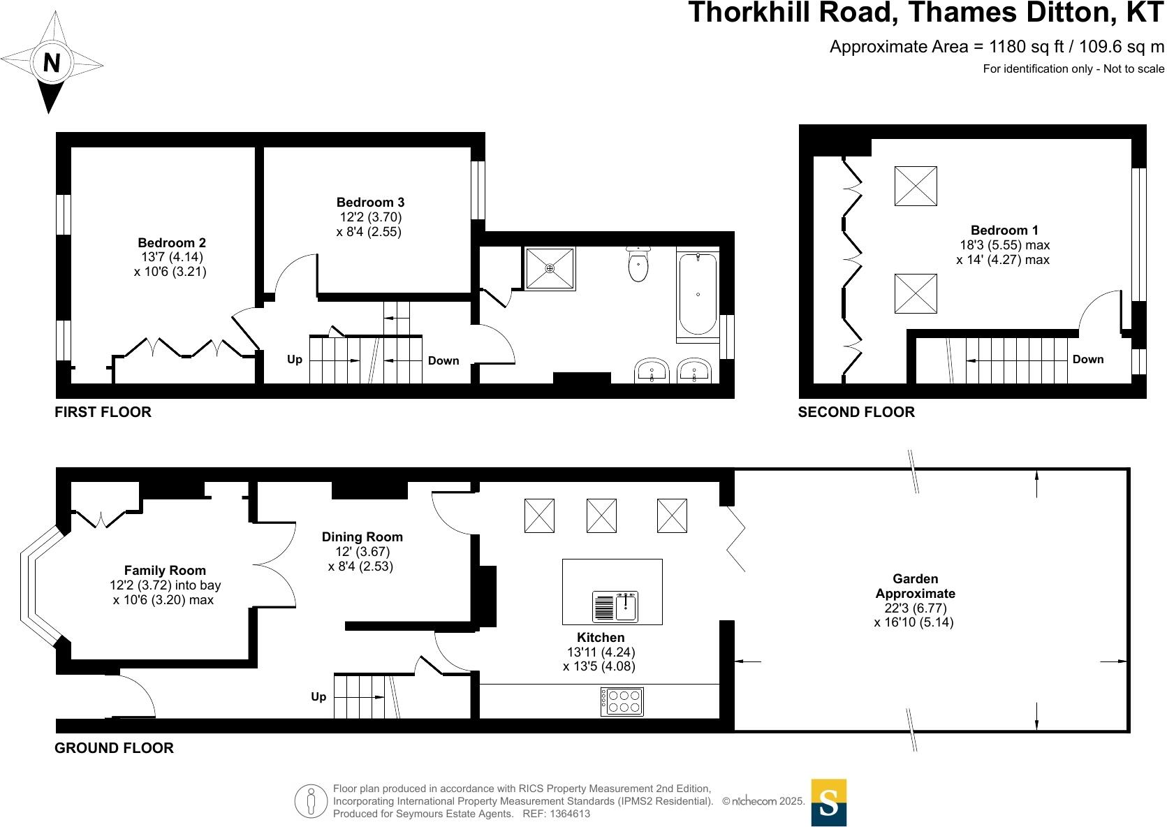 Thorkhill Road, Thames Ditton, KT7 floorplan