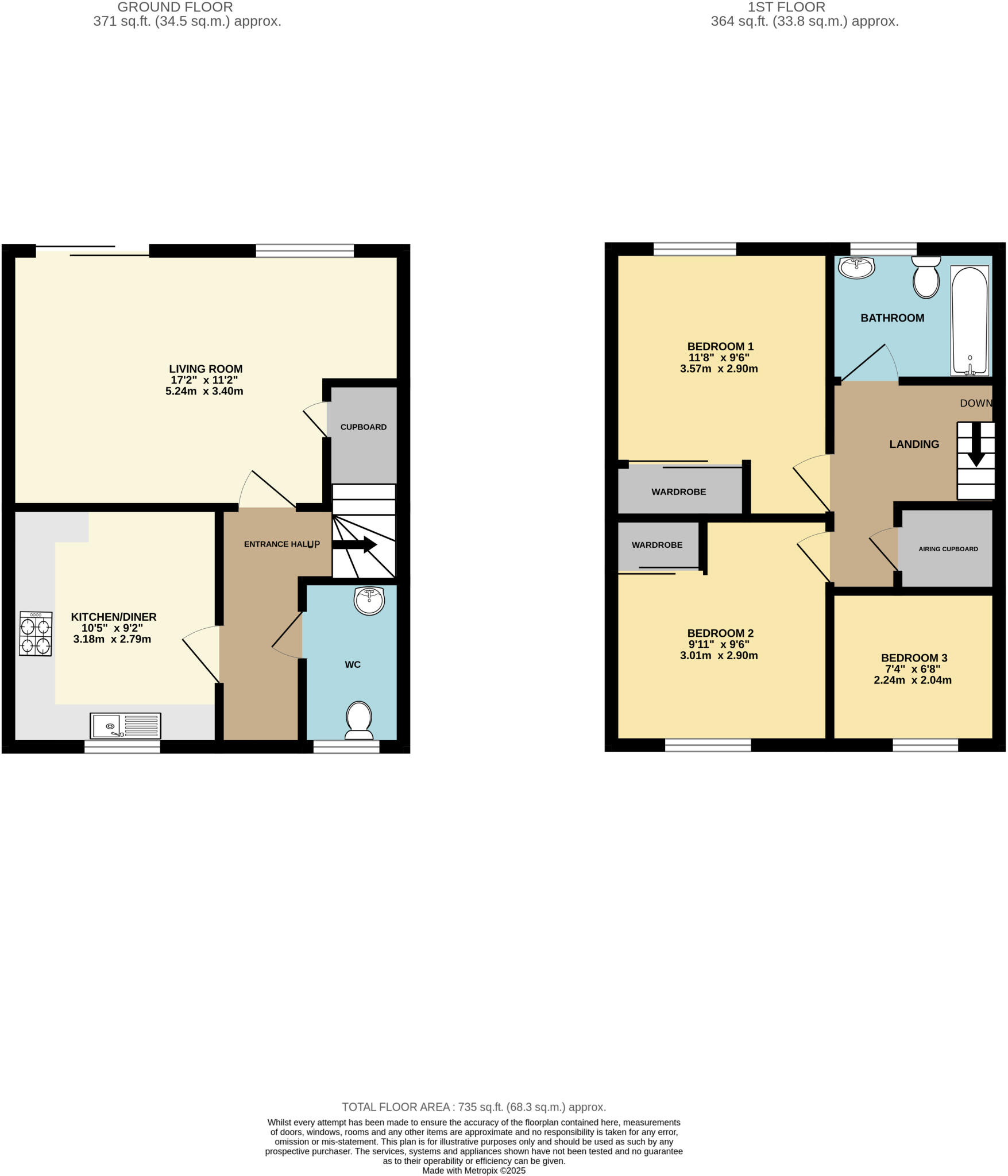 14, East Ridge View, Bideford, Devon, EX39 floorplan
