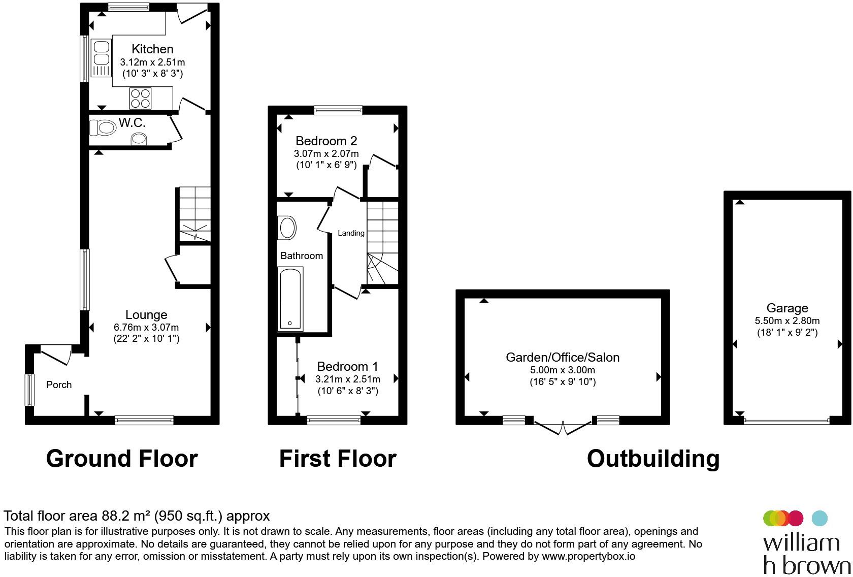 Harvey Lane, Norwich floorplan