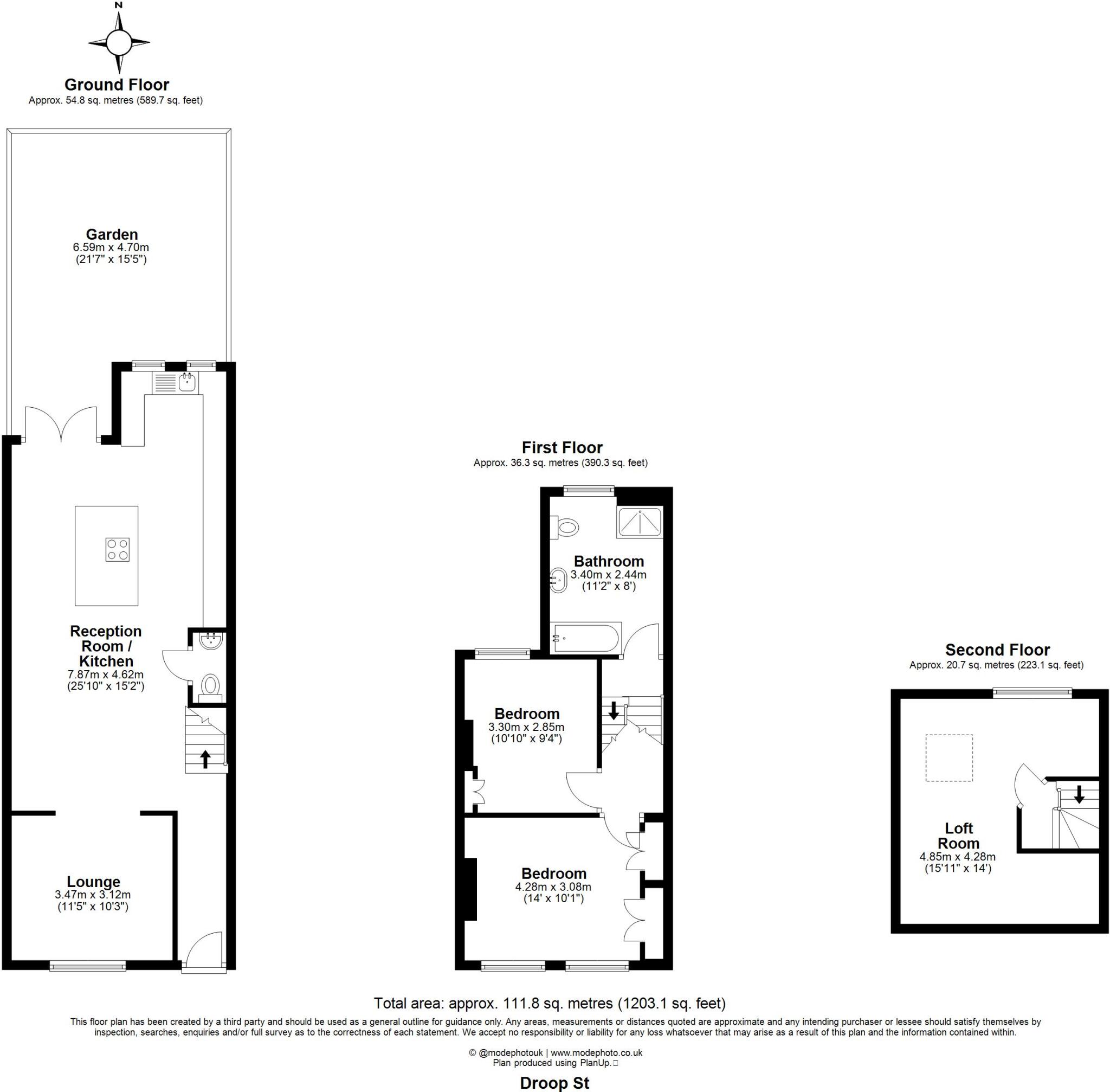 Droop Street, London W10 floorplan