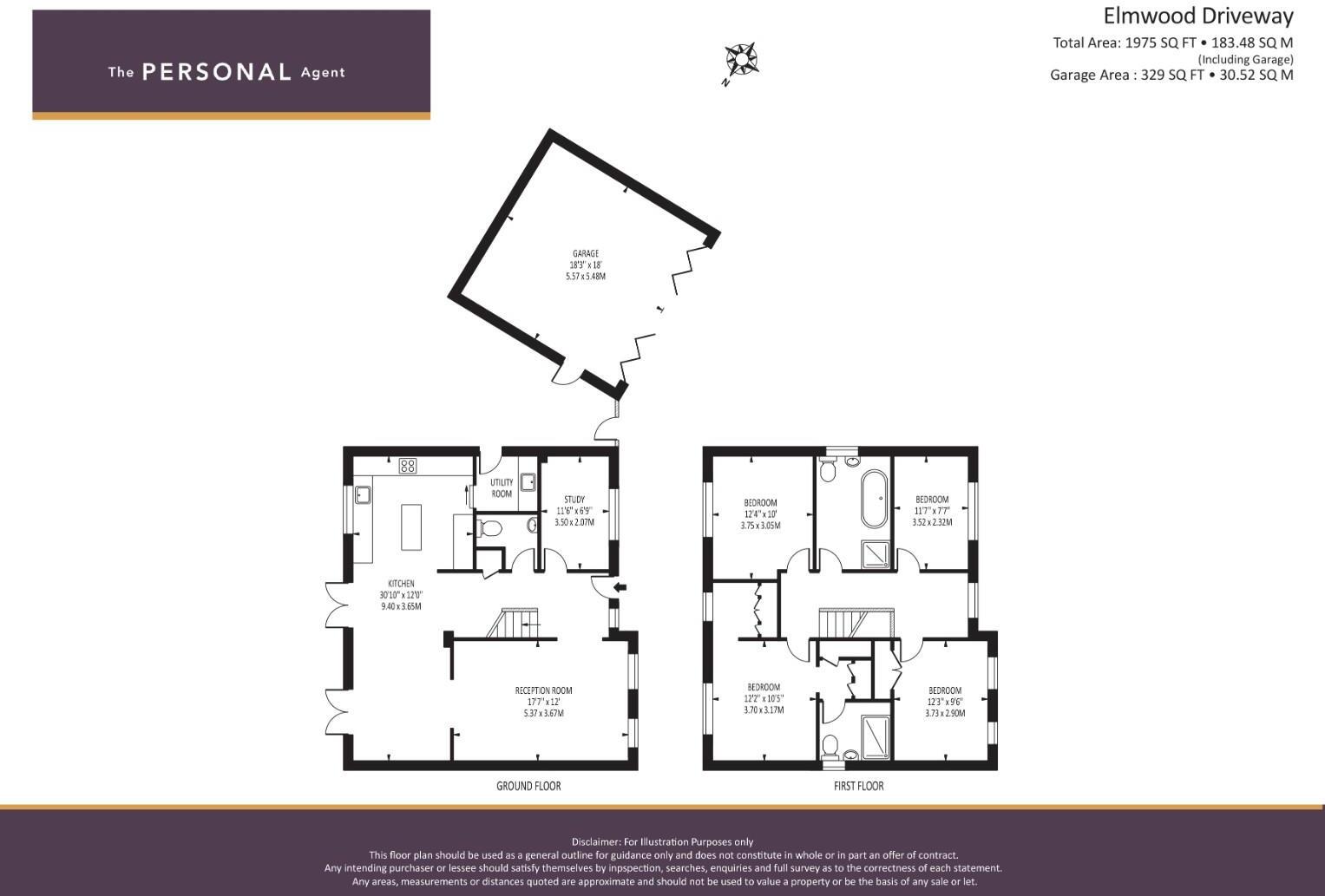 Elmwood Drive, Stoneleigh floorplan