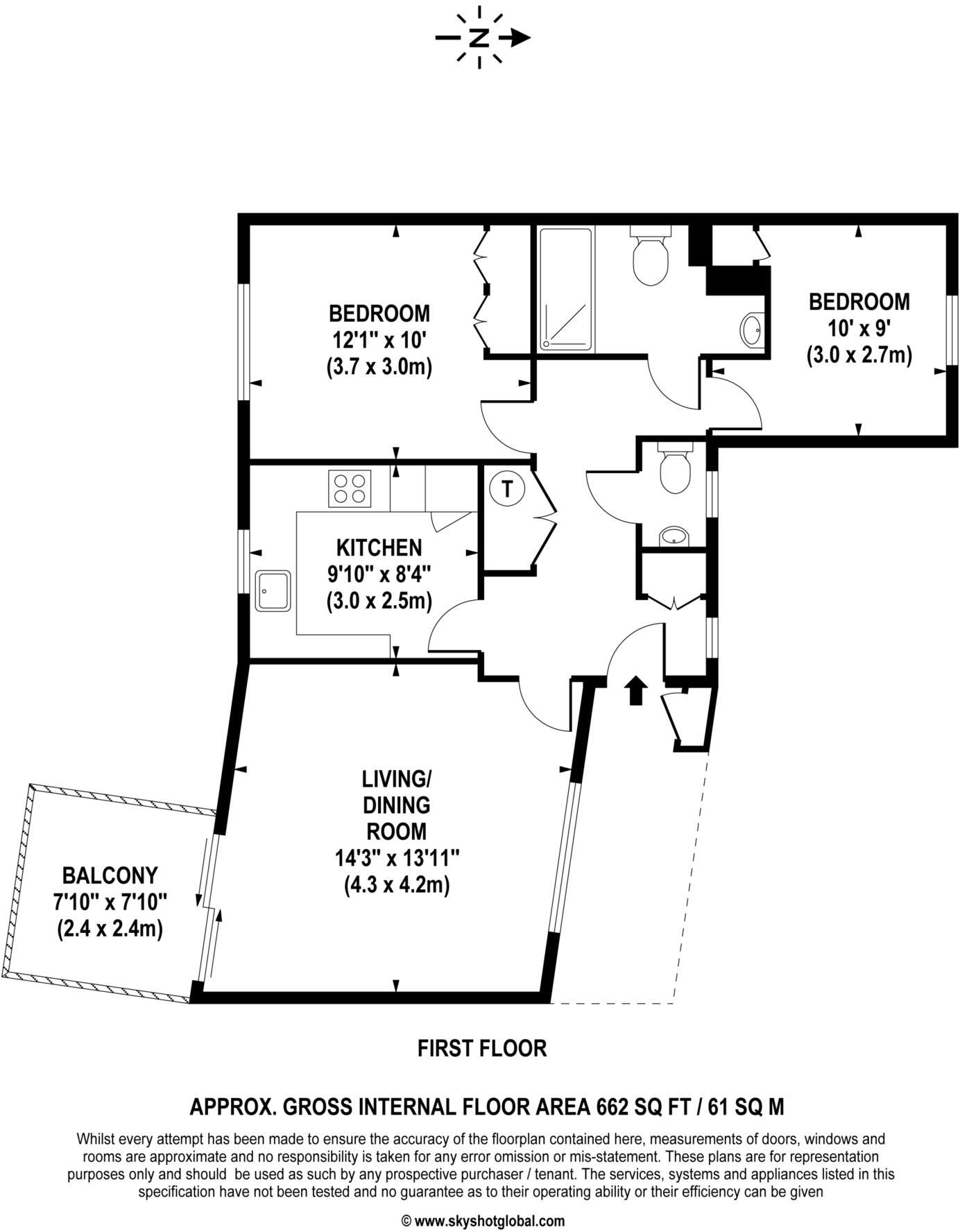 Virginia Beeches, Virginia Water floorplan