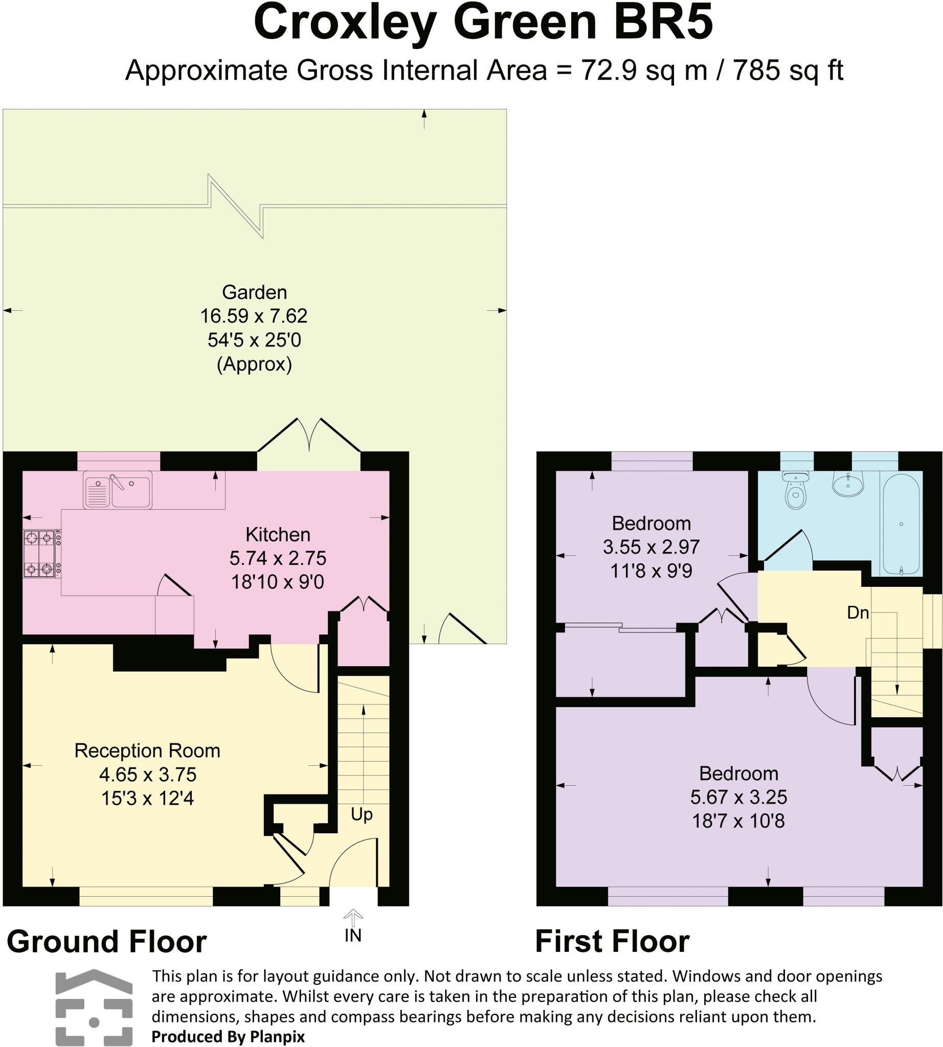 Croxley Green, Orpington floorplan