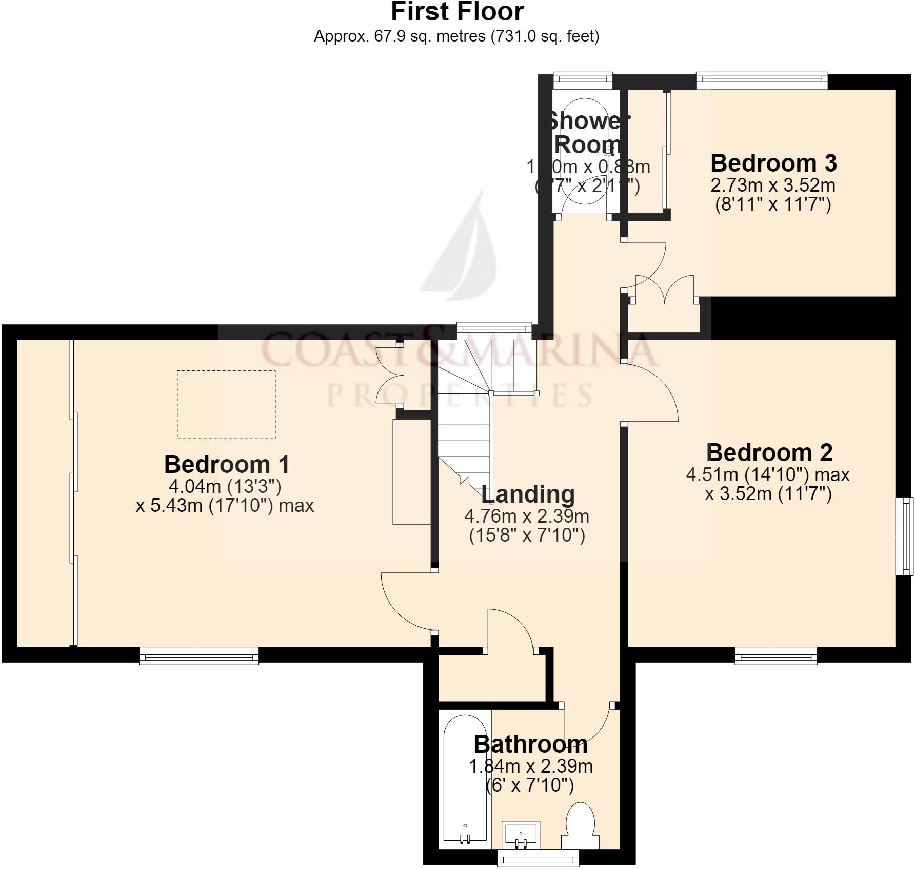  Deganwy Road, Llanrhos, Llandudno floorplan