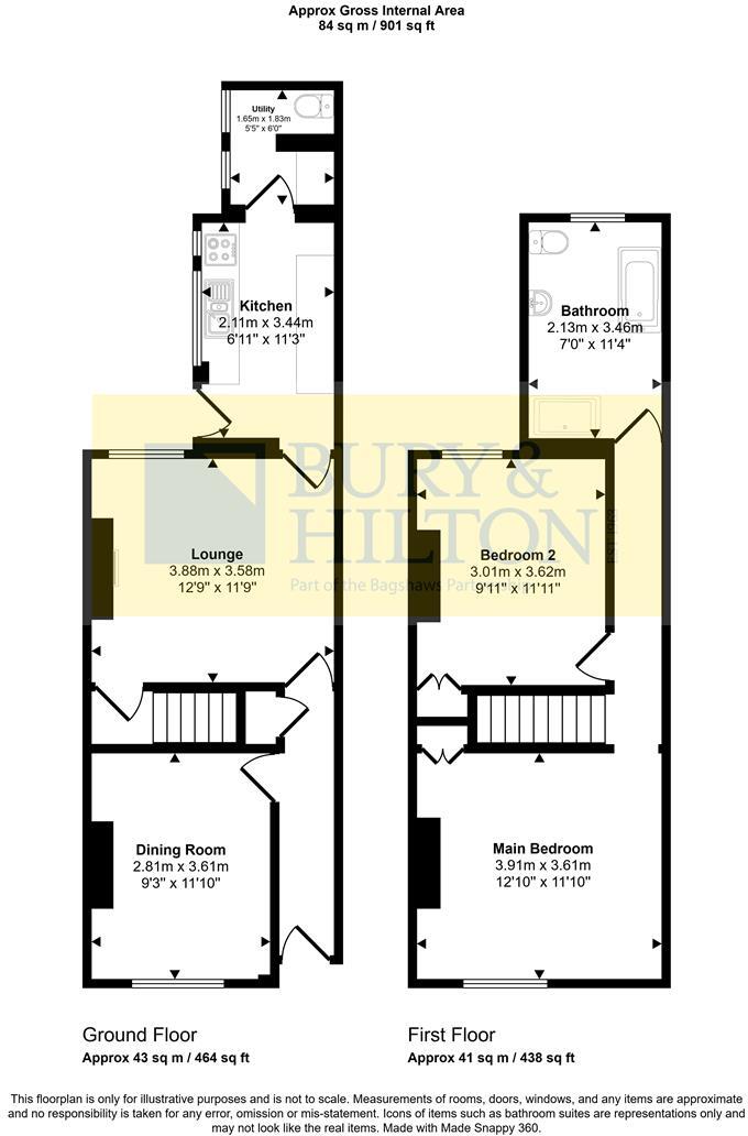 Frith Street, Leek floorplan