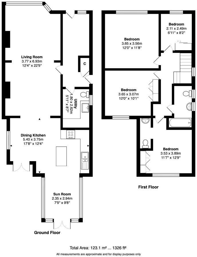 47 Hawthorn Road floorplan