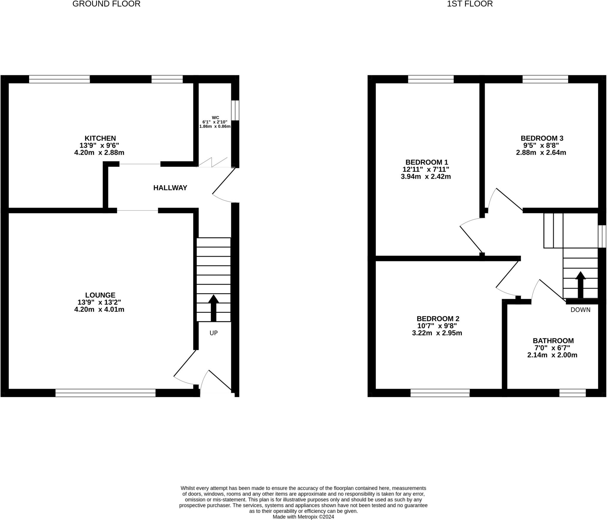 Kingsway, Heanor, DE75 floorplan