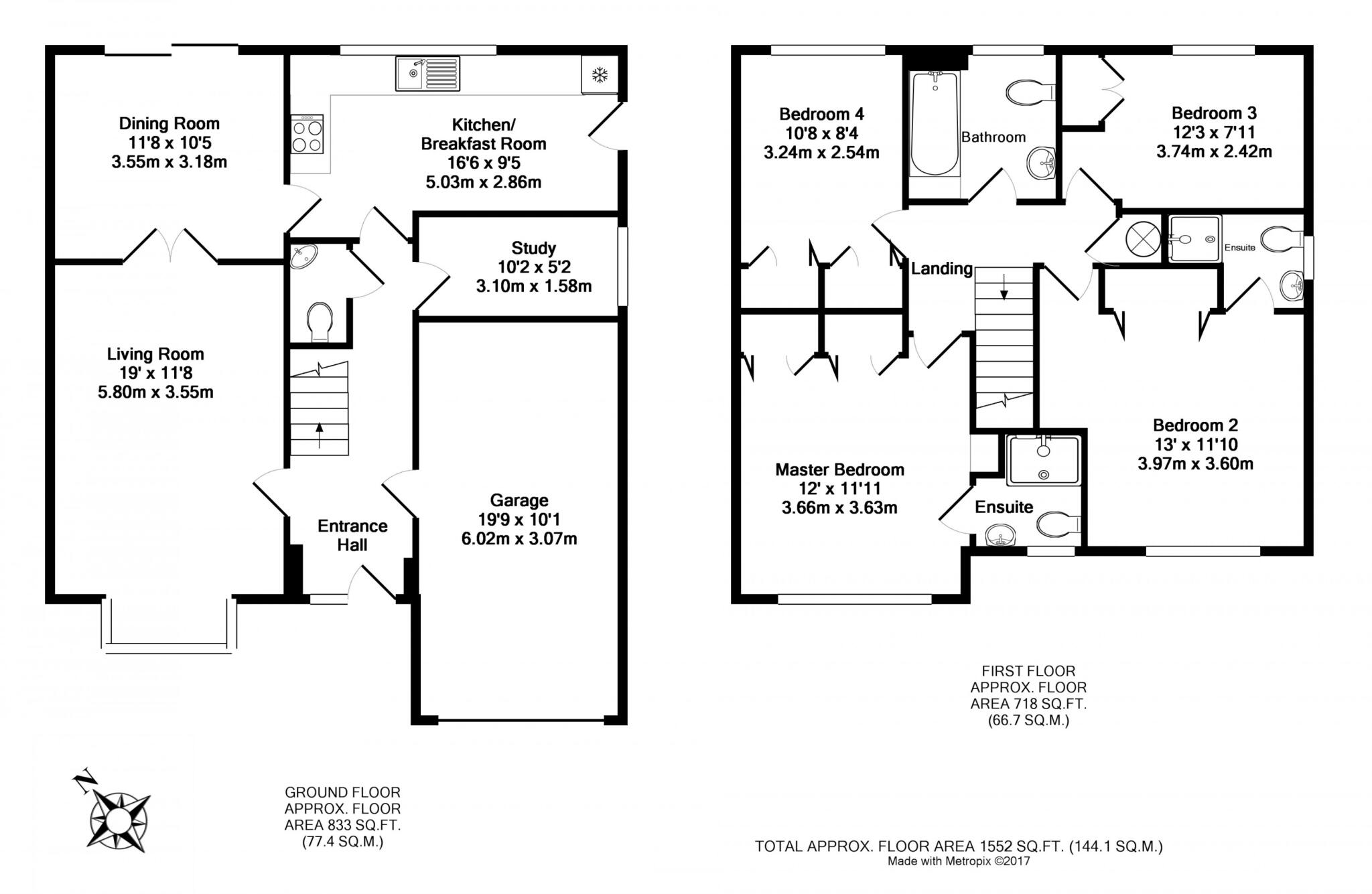 Bramley, Hampshire floorplan