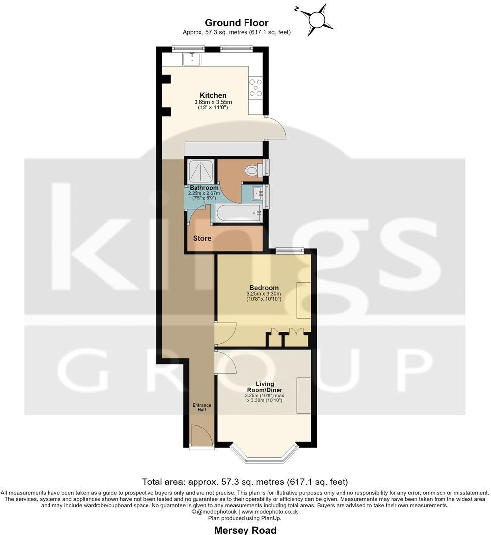 Mersey Road, London floorplan