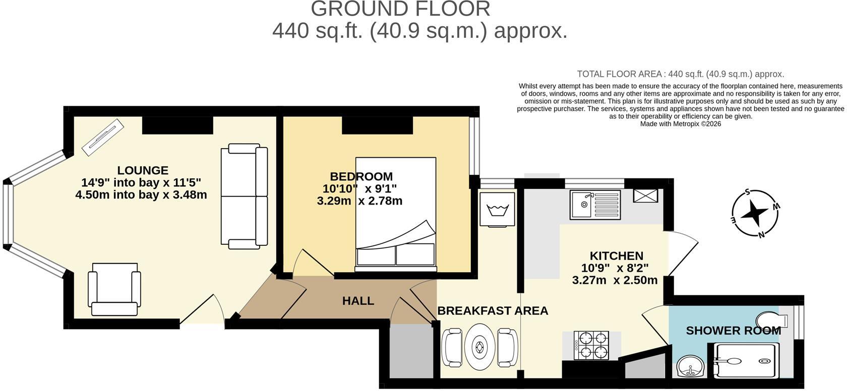 Crescent Road, Bognor Regis floorplan